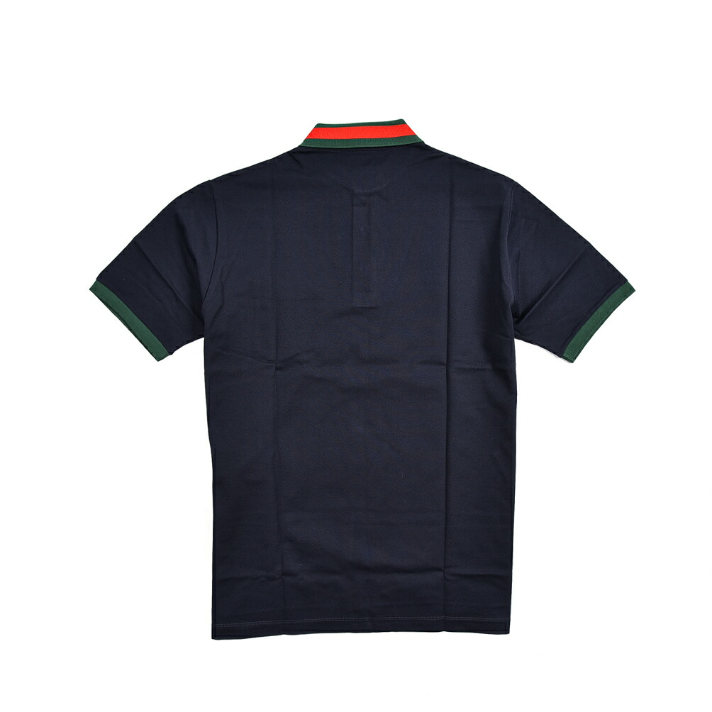 楽天市場】グッチ GUCCI ウェブ ストライプ カラー（襟）付き