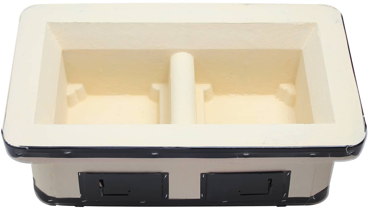 楽天市場】本格 珪藻土 角型七輪 OF7RK 網付 角アミ・火箸・敷台 角型