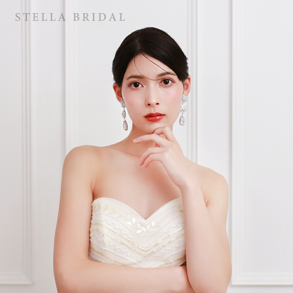 楽天市場】【STELLA BRIDAL公式】ブライダル ピアス イヤリング
