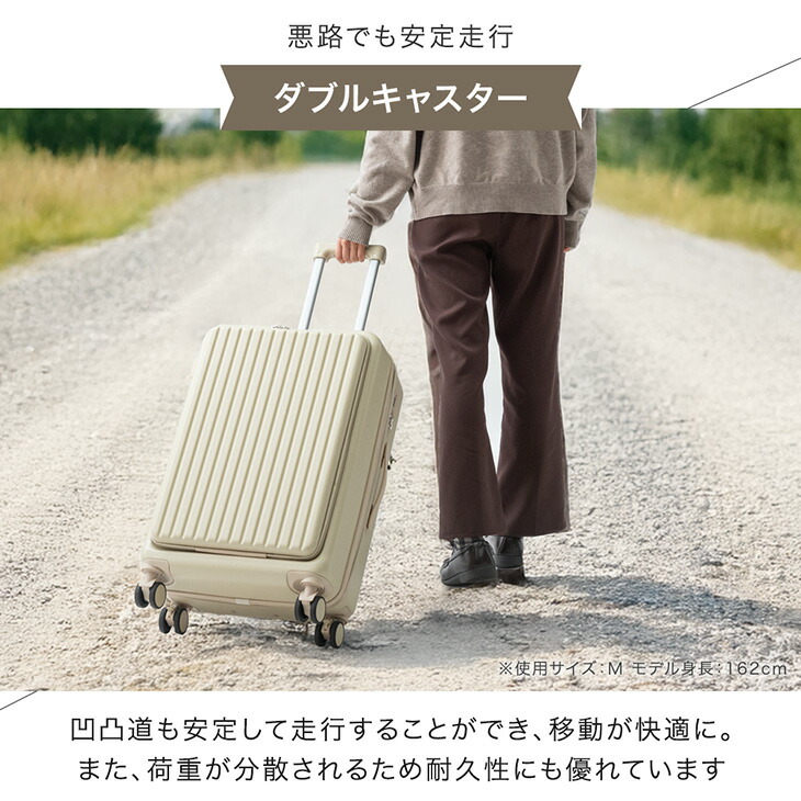 楽天市場】多機能キャリーケース [ Sサイズ 機内持ち込みOK 40L ] [ M