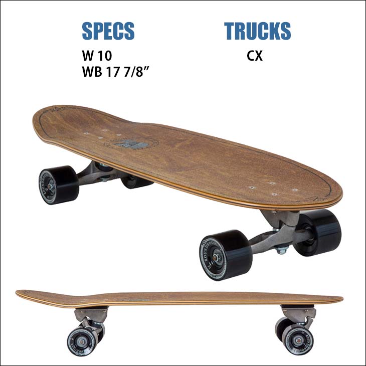 楽天市場】CARVER カーバー スケートボード Hobo ホーボー 32.5