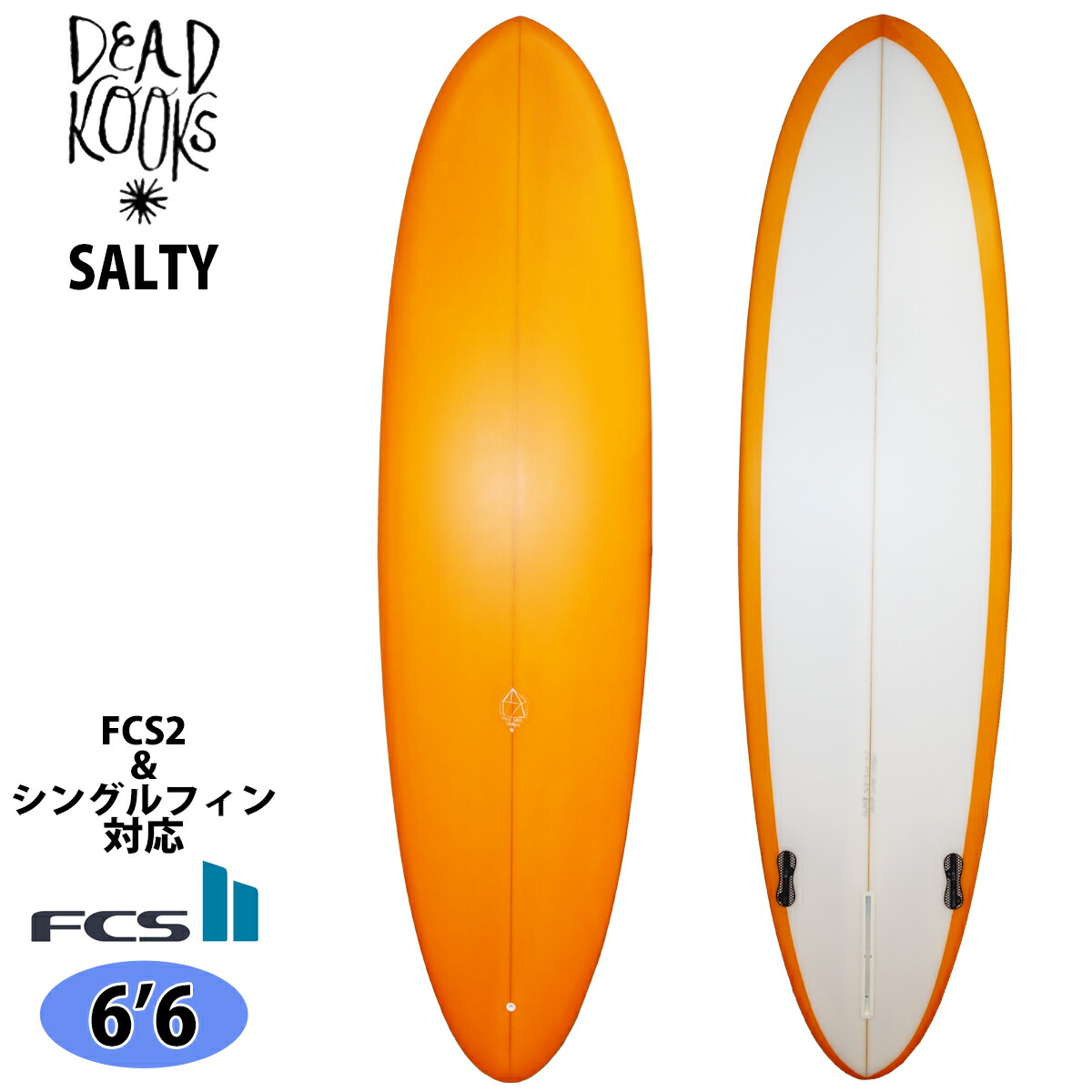 楽天市場】24 DEADKOOKS デッドクークス SALTY ソルティー 2+1フィン