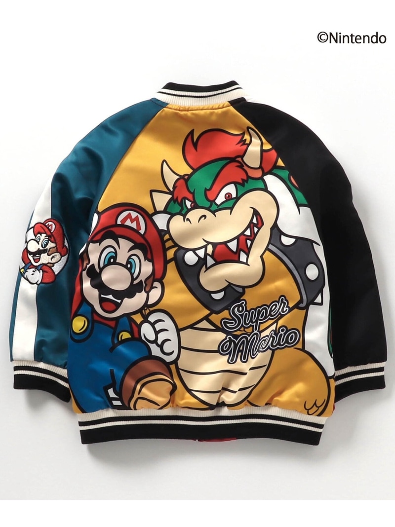 楽天市場】BREEZE スーパーマリオ スカジャン エフオーオンライン