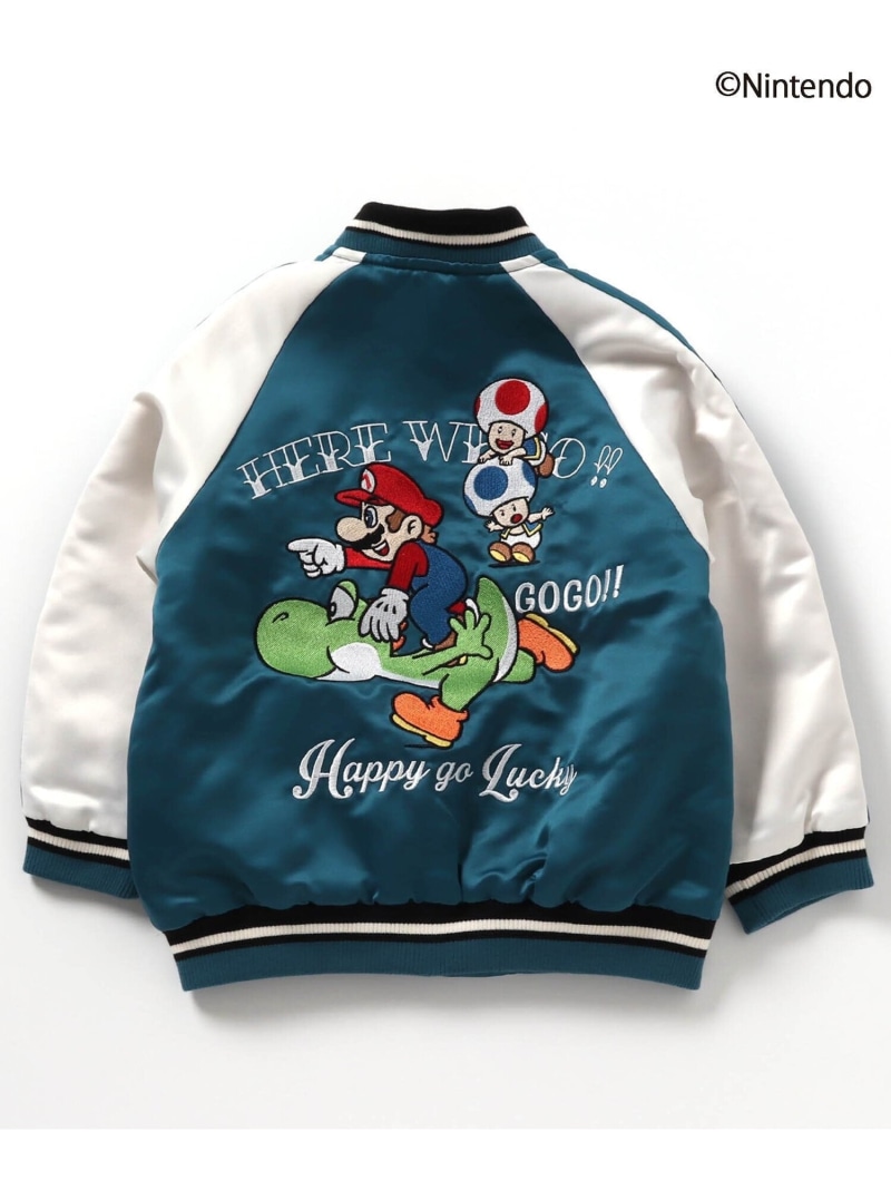 楽天市場】BREEZE スーパーマリオ スカジャン エフオーオンライン