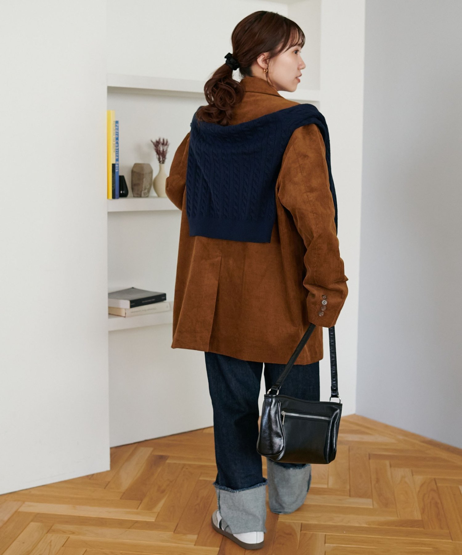 Discoat｜【ユニセックス】コーデュロイWブレストジャケット | Rakuten