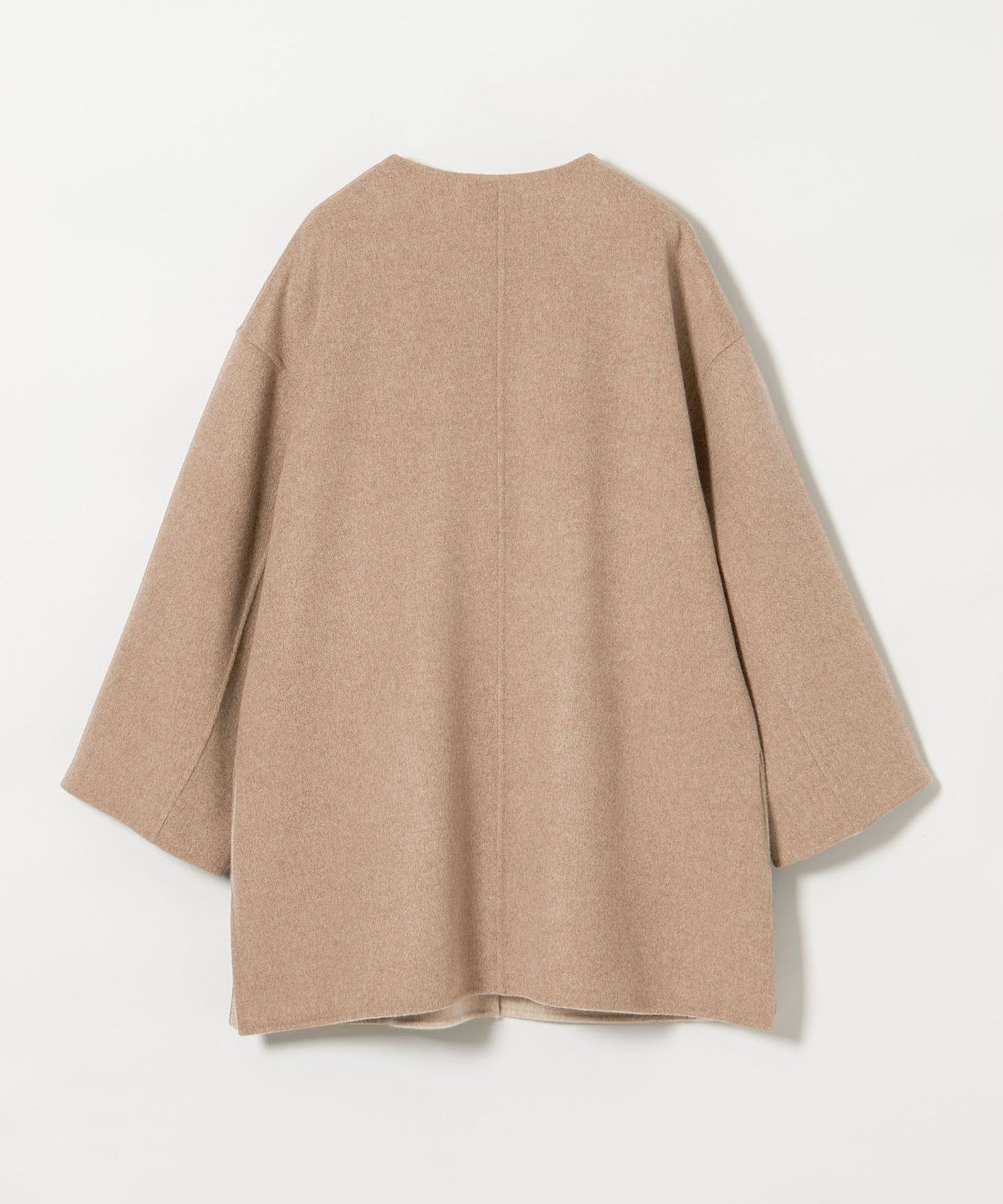 UNITED ARROWS｜バイカラー リバー ミドルコート | Rakuten Fashion