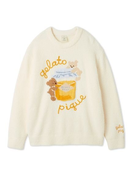 gelato pique｜ベビモコはちみつベアジャガードプルオーバー | Rakuten