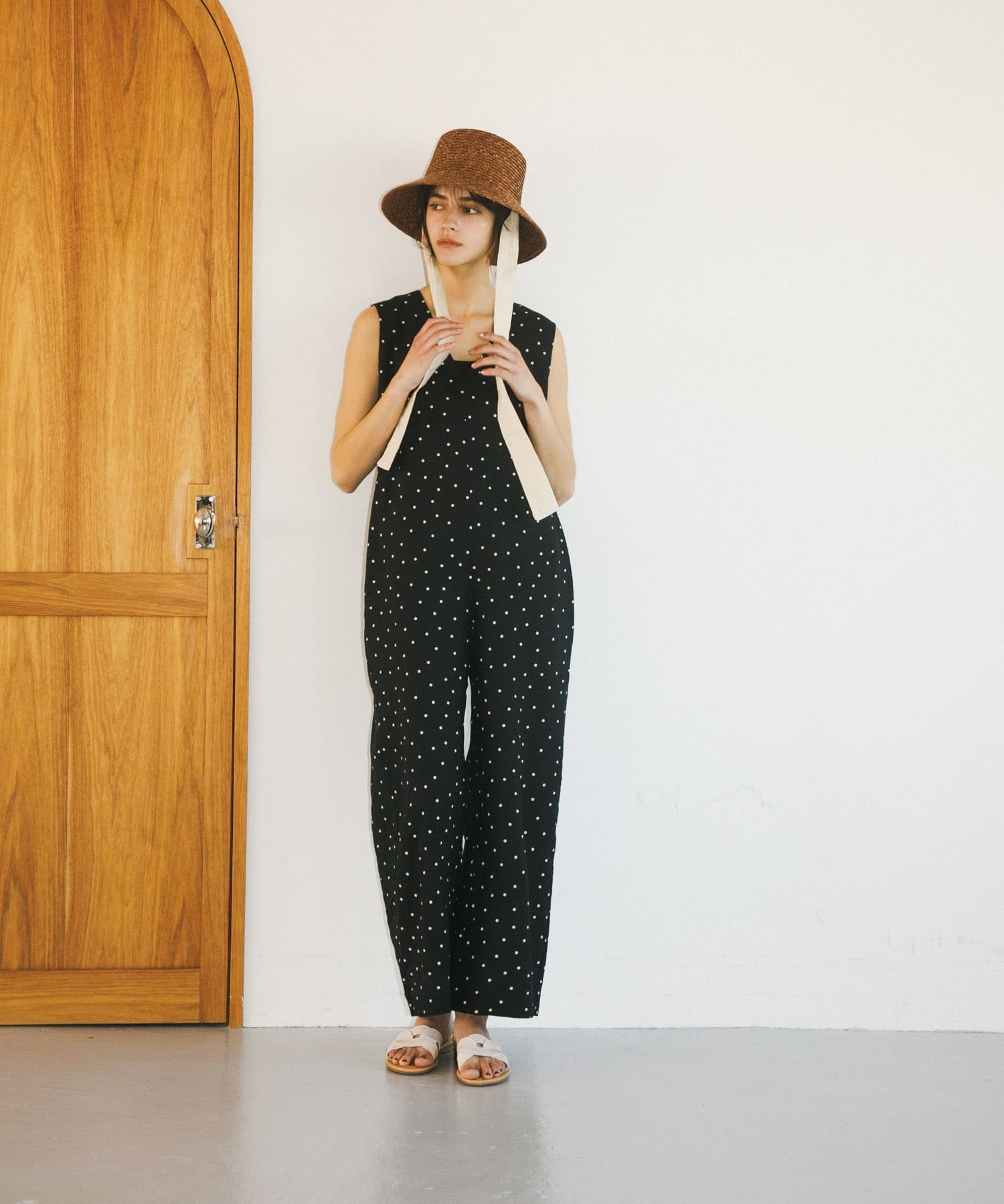 URBAN RESEARCH DOORS｜リネンレーヨンドットオールインワン | Rakuten