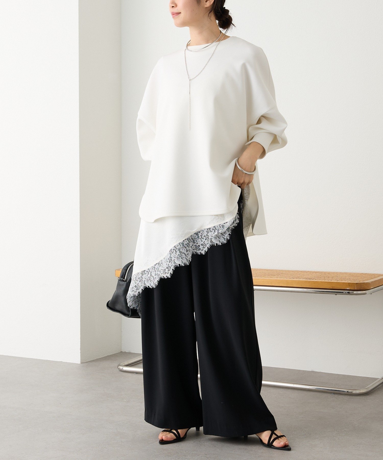 RIVE DROITE｜【楽ちんキレイ】ダンボールポンチョプルオーバー