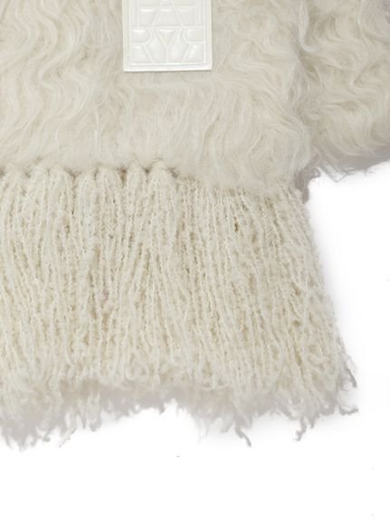 FRAY I.D｜ブラッシュシャギーニットマフラー | Rakuten Fashion(楽天