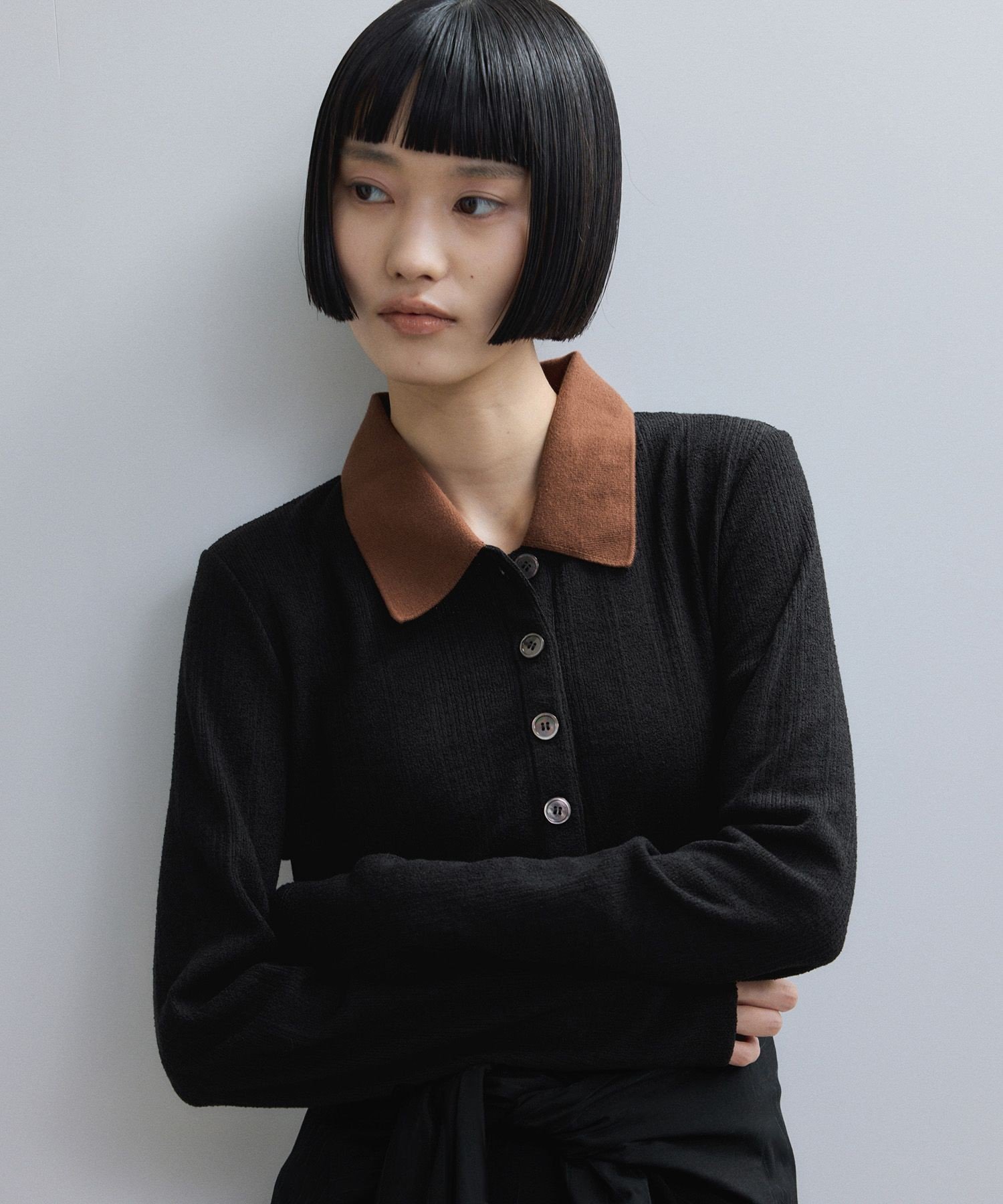 ADAM ET ROPE'｜【WEB限定】ロングスリーブポロシャツ | Rakuten