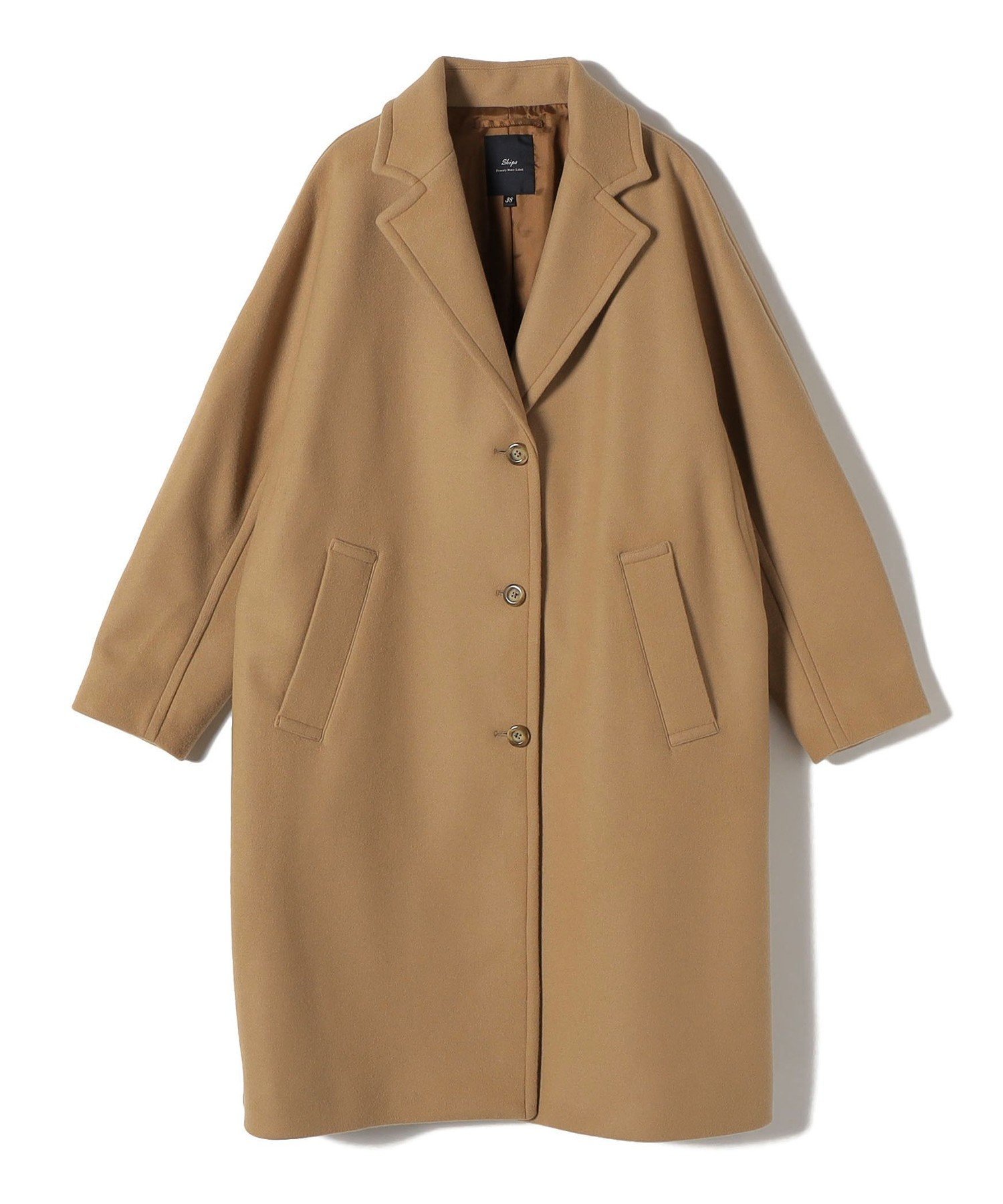 楽天市場】スーパー160's メリノウール メルトン シングル ピーコート