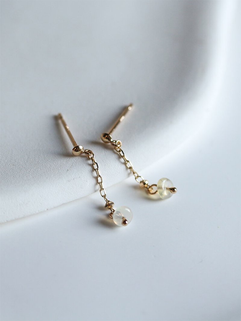 cui-cui｜クリスタル / 黒蝶貝 ピアス | K10YG | Rakuten Fashion(楽天