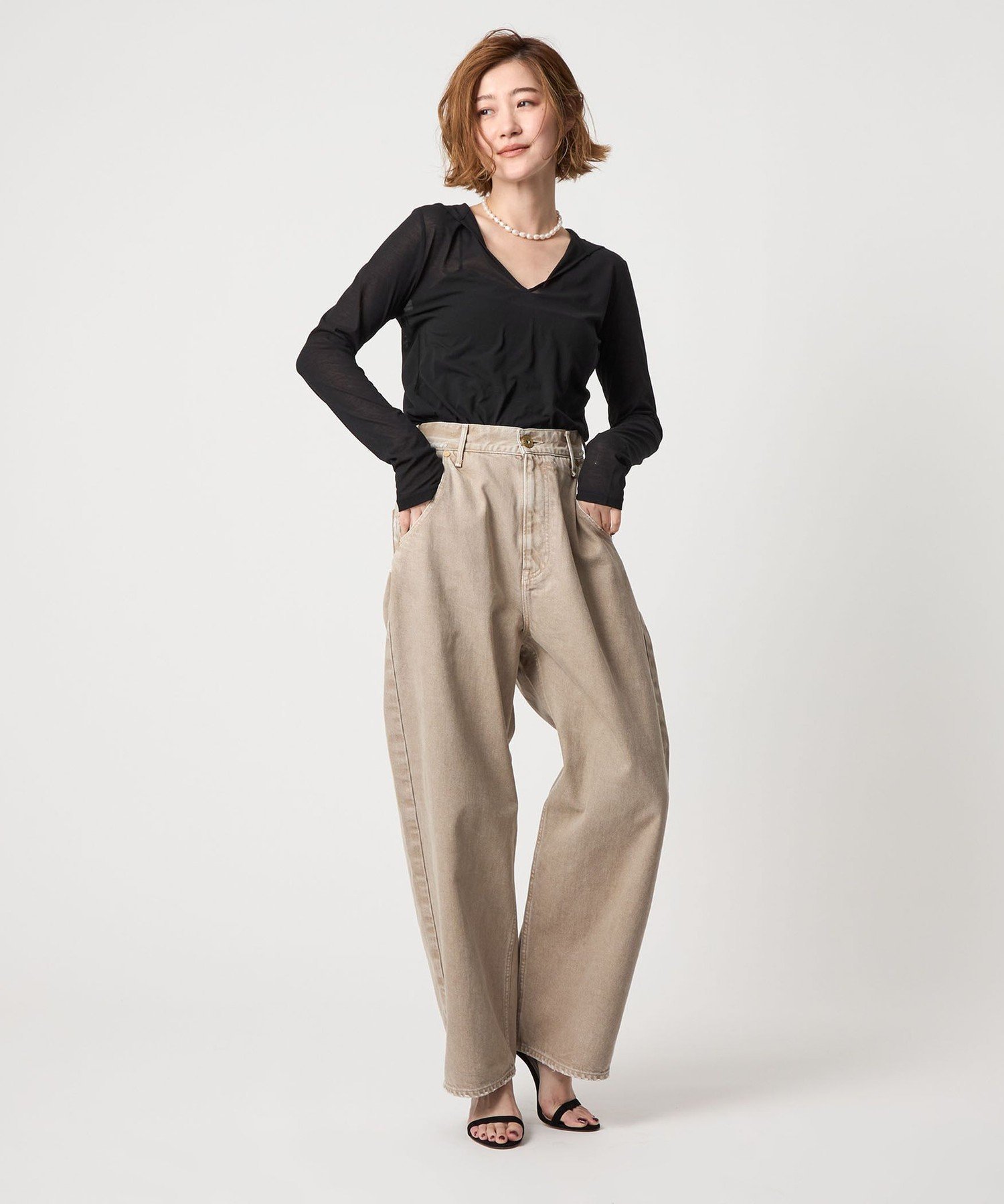 conte コンテ conte＞クルーネック Tシャツ