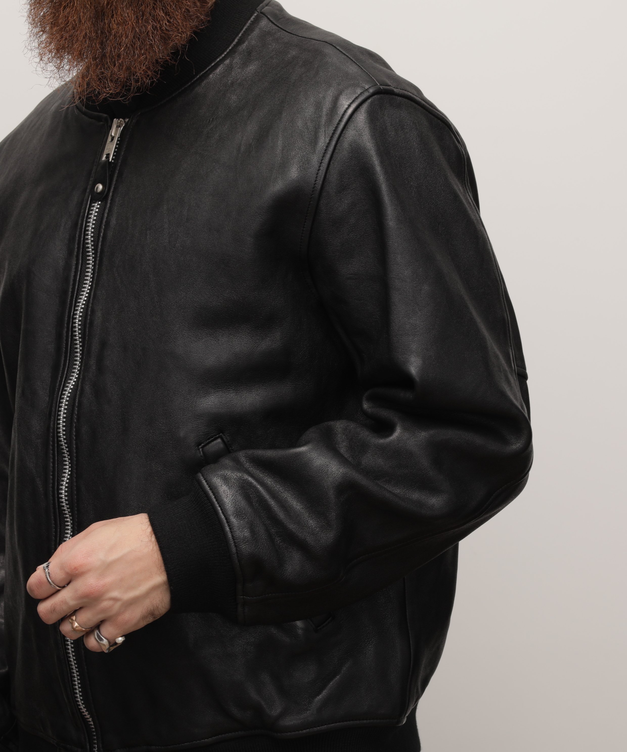 Schott｜LEATHER JACKET BOWERY/レザージャケット バワリー MA-1