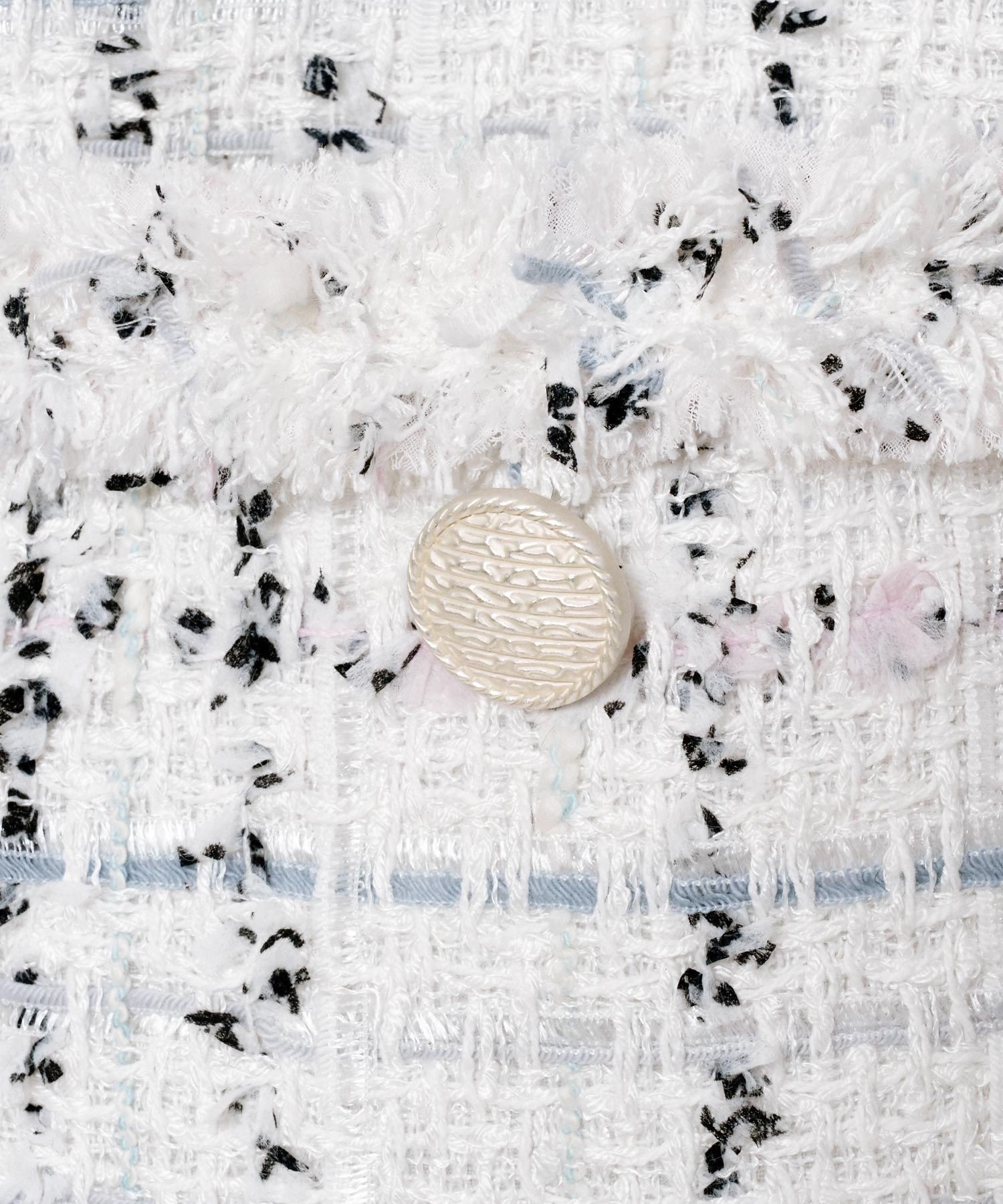 ANAYI｜【Eternal Line 2024】ミックスツイードロングノーカラー