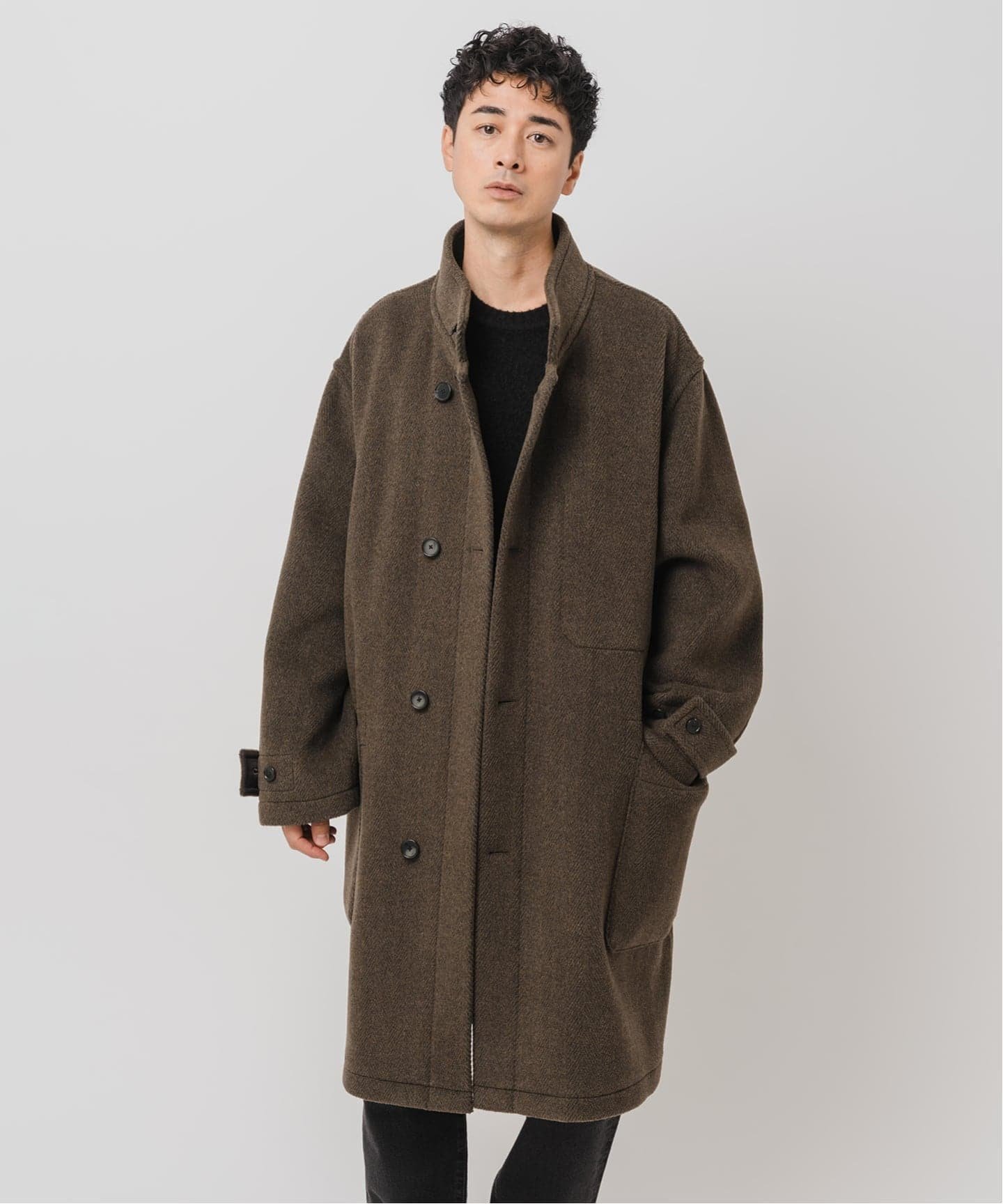 EDIFICE｜E. トリプルパイル ローブ コート | Rakuten Fashion(楽天