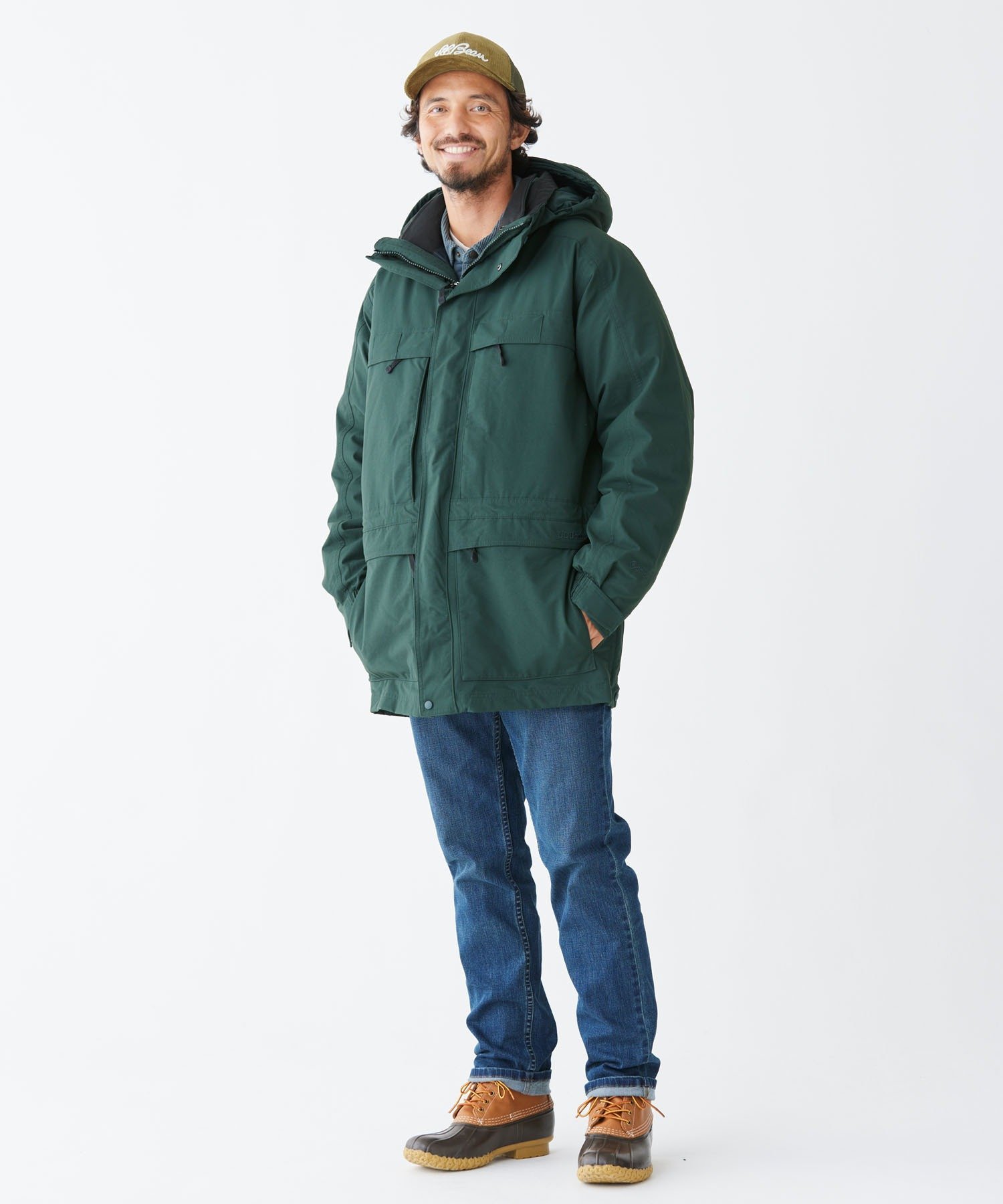 L.L.Bean｜メイン・ワーデンズ 3イン1 パーカ・ウィズ・ゴアテックス