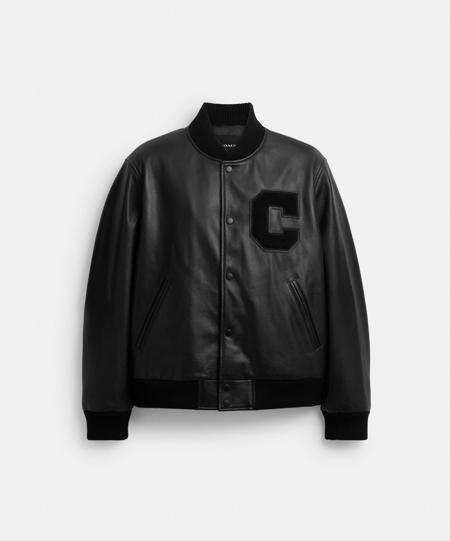 COACH OUTLET｜【公式】レザー バーシティ ジャケット | Rakuten