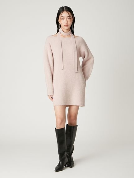 FRAY I.D｜フォックスウールミニニットワンピース | Rakuten Fashion