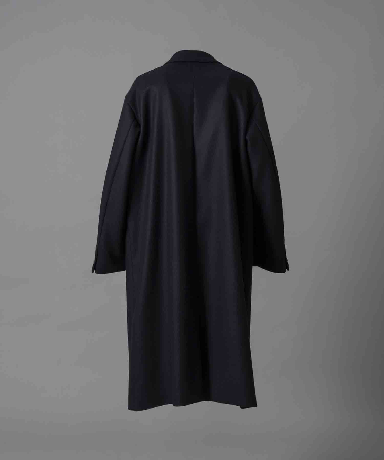 MAISON SPECIAL｜Super140s Prime-Over Melton Chesterfield Coat