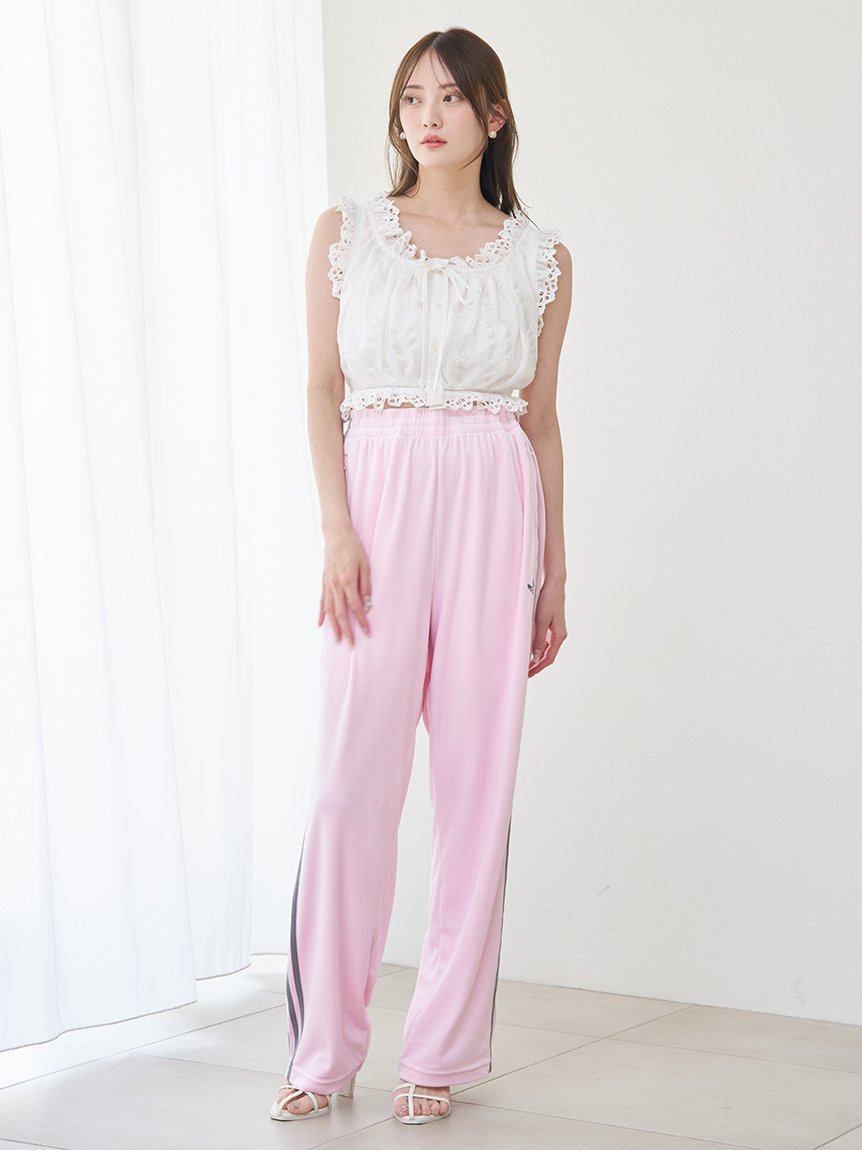 SNIDEL｜【adidas Originals】FB TP VELOUR/ファイヤーバードトラック