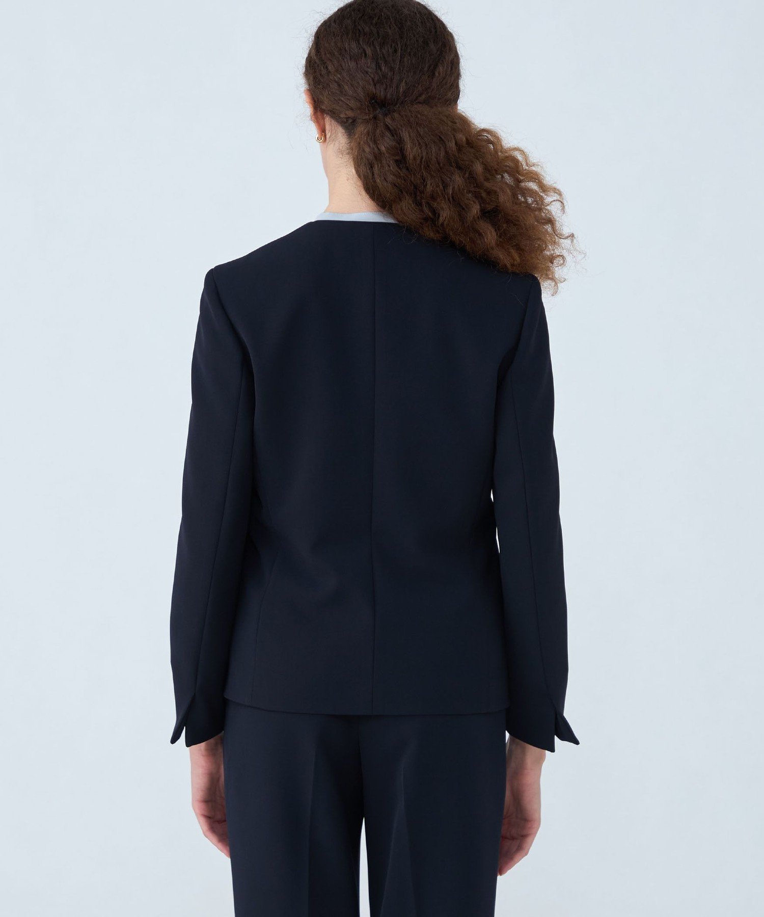 TOMORROWLAND｜ドライダブルクロス ノーカラージャケット | Rakuten