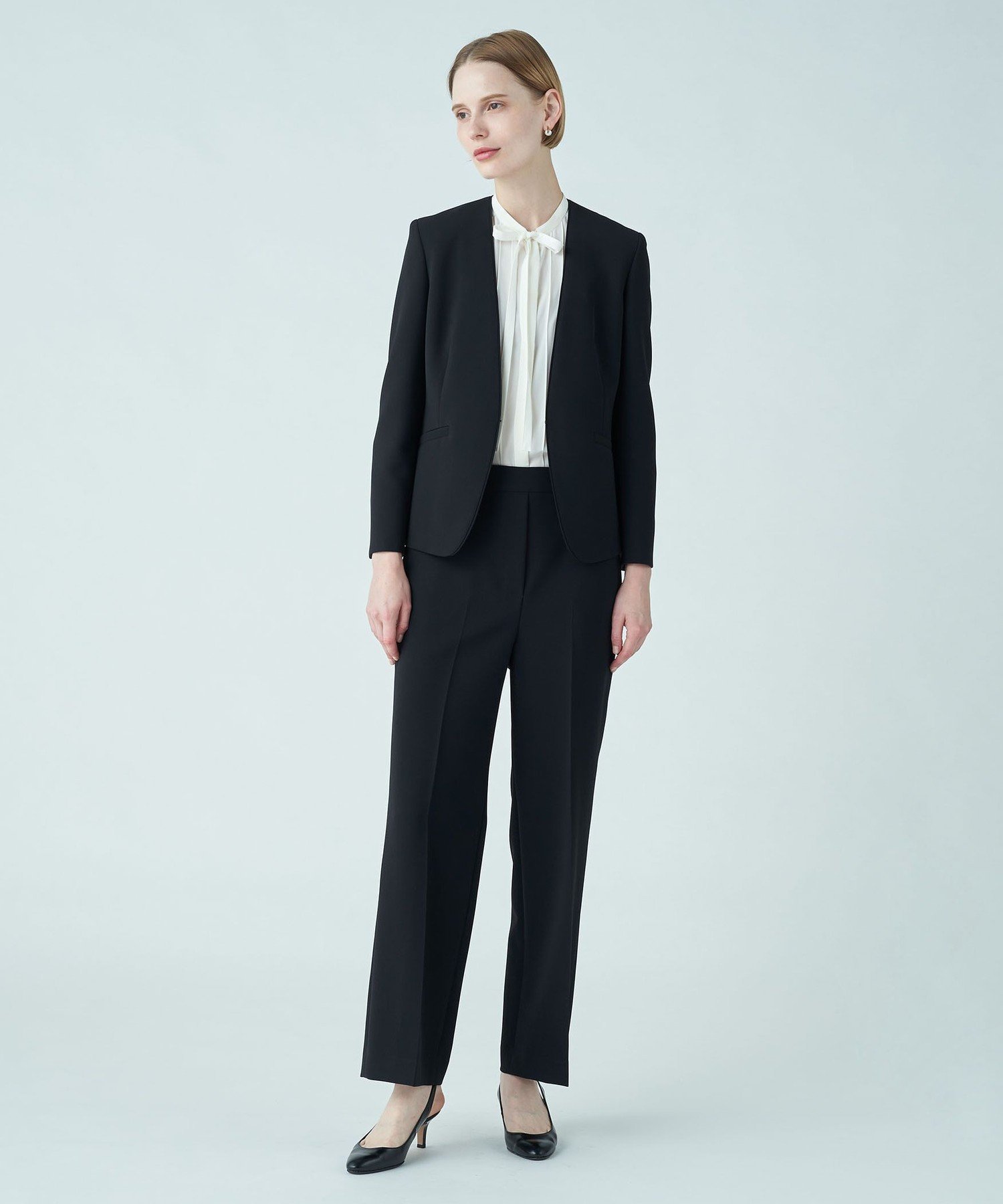 TOMORROWLAND｜ドライダブルクロス ノーカラージャケット | Rakuten