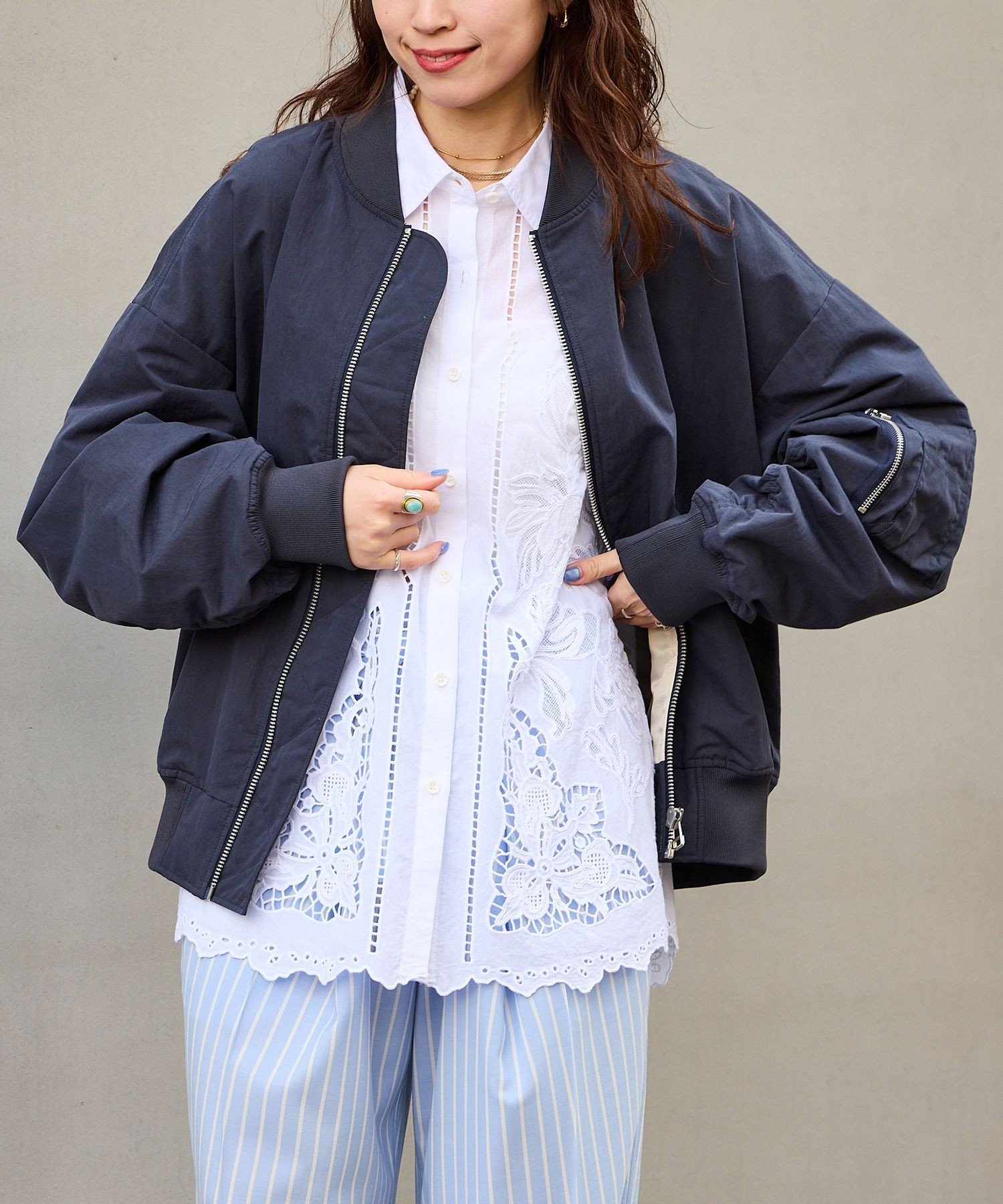 ADAM ET ROPE'｜【PROVOKE for ADAM ET ROPE' 】別注 MA-1 | Rakuten