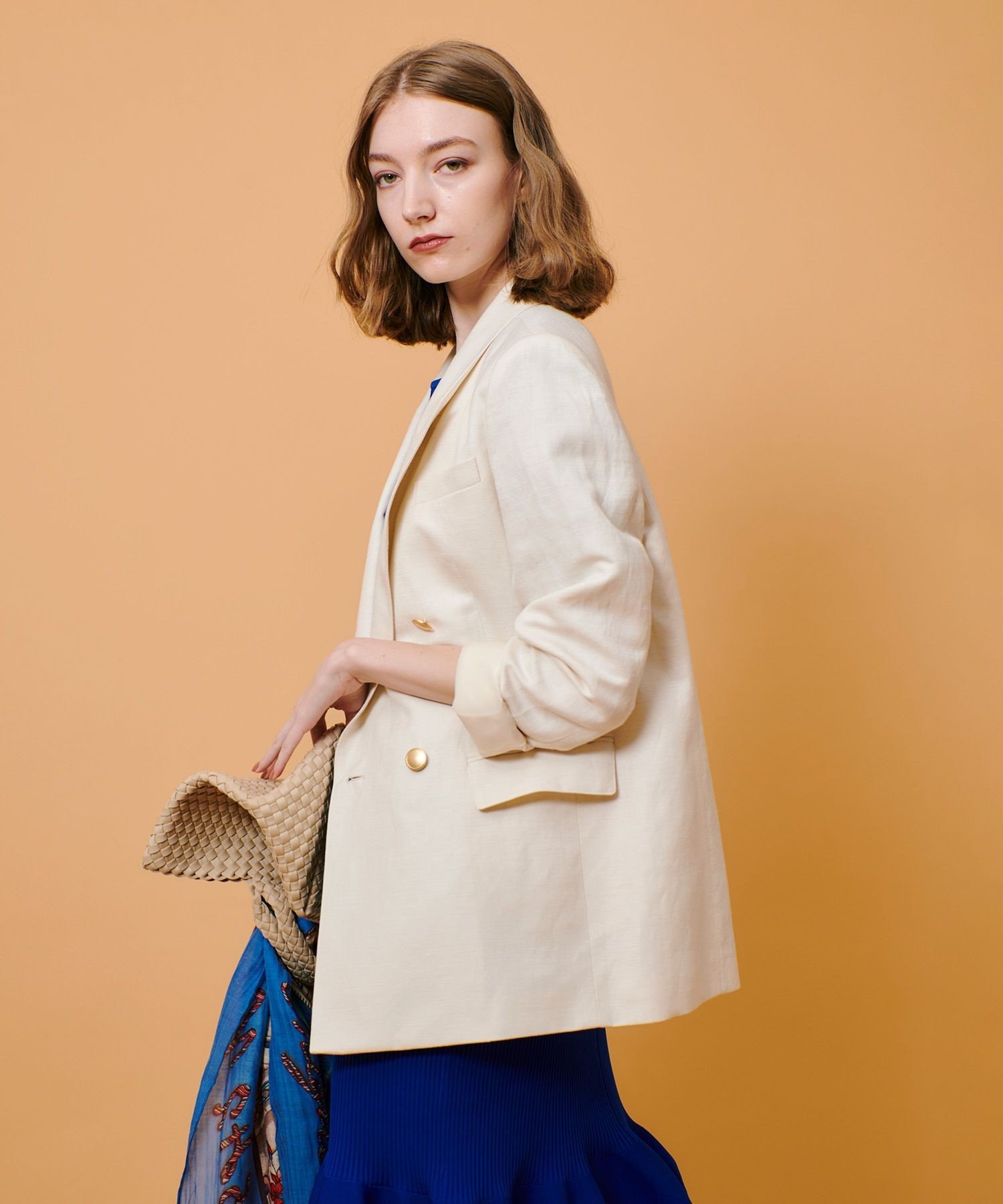 allureville｜シャークスキンダブルブレストジャケット | Rakuten