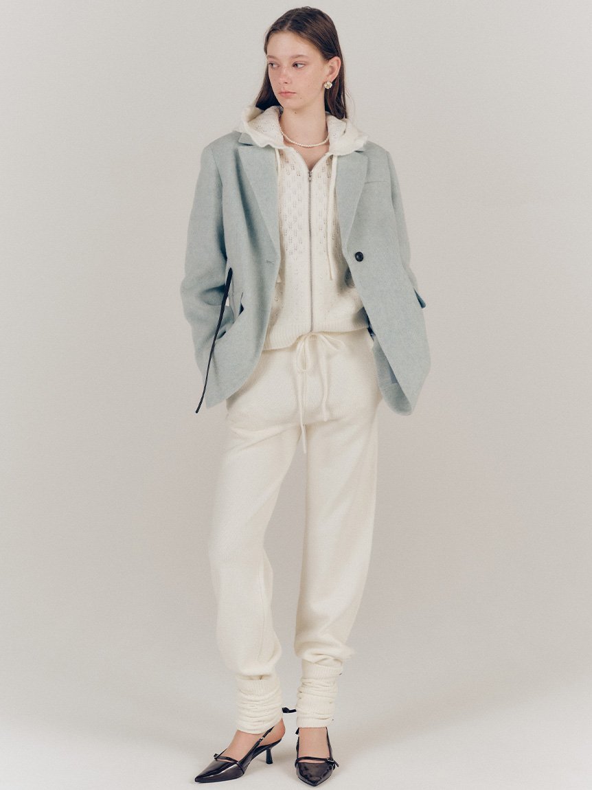 LILY BROWN｜ベルト付きシャギーオーバージャケット | Rakuten Fashion