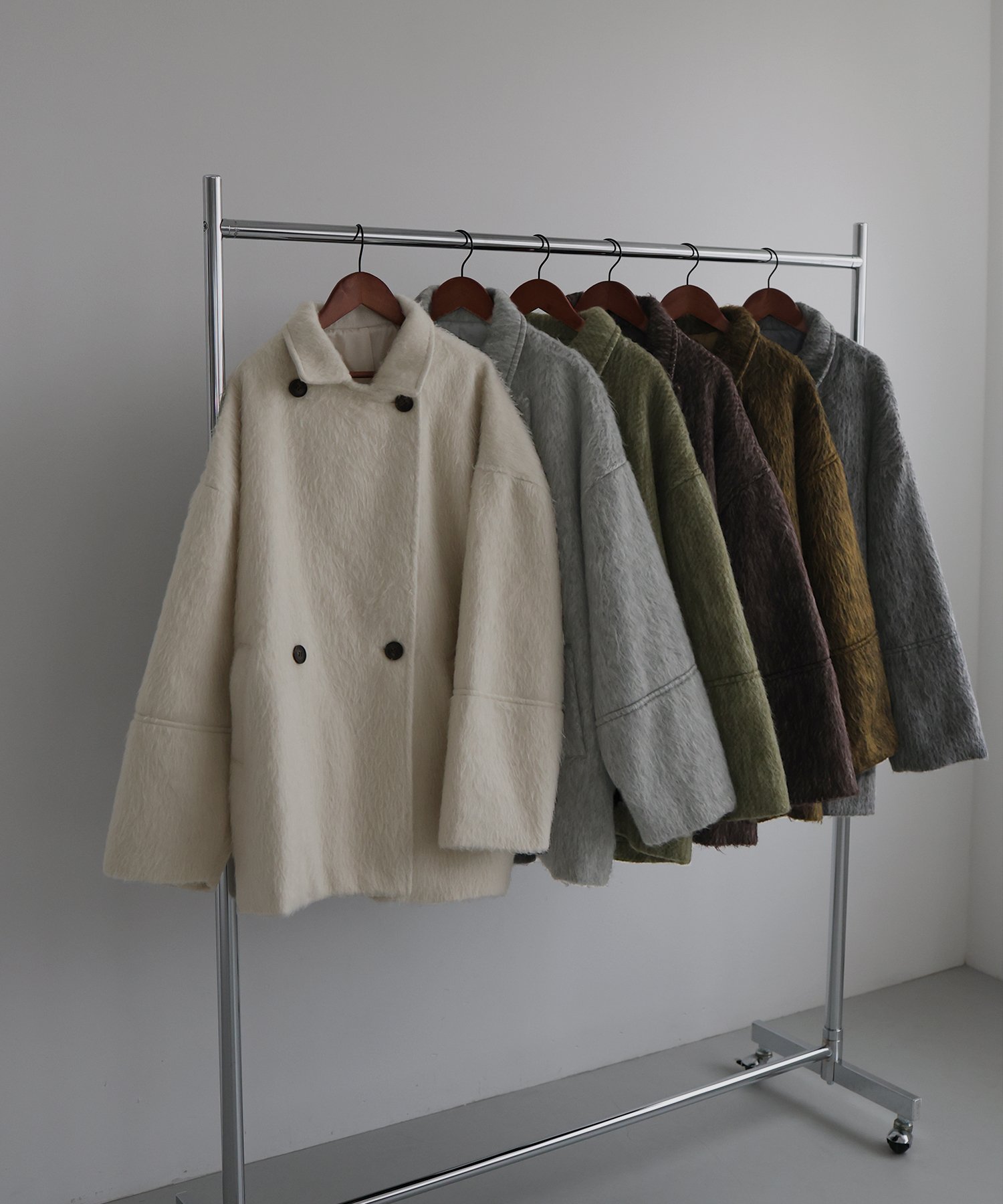 hellam｜シャギーミドルコート | Rakuten Fashion(楽天ファッション