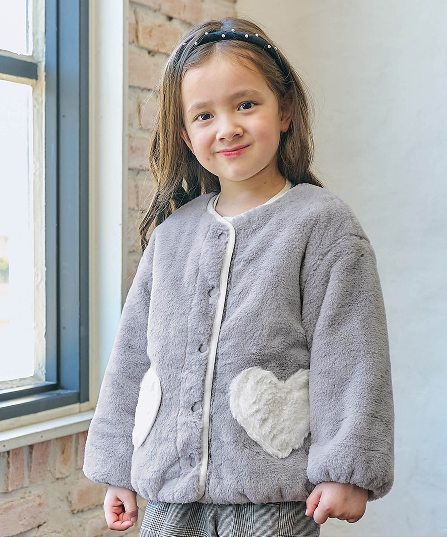 F.O.Online Store｜ハートポケットリバーシブルファージャケット