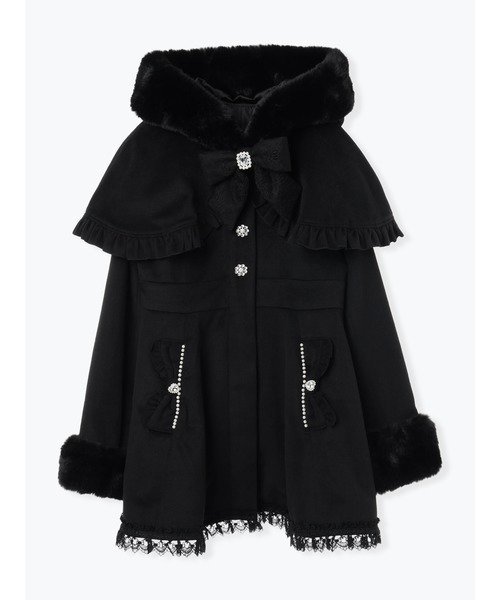 NOEMIE｜ケープフリルドーリーフレアコート | Rakuten Fashion(楽天