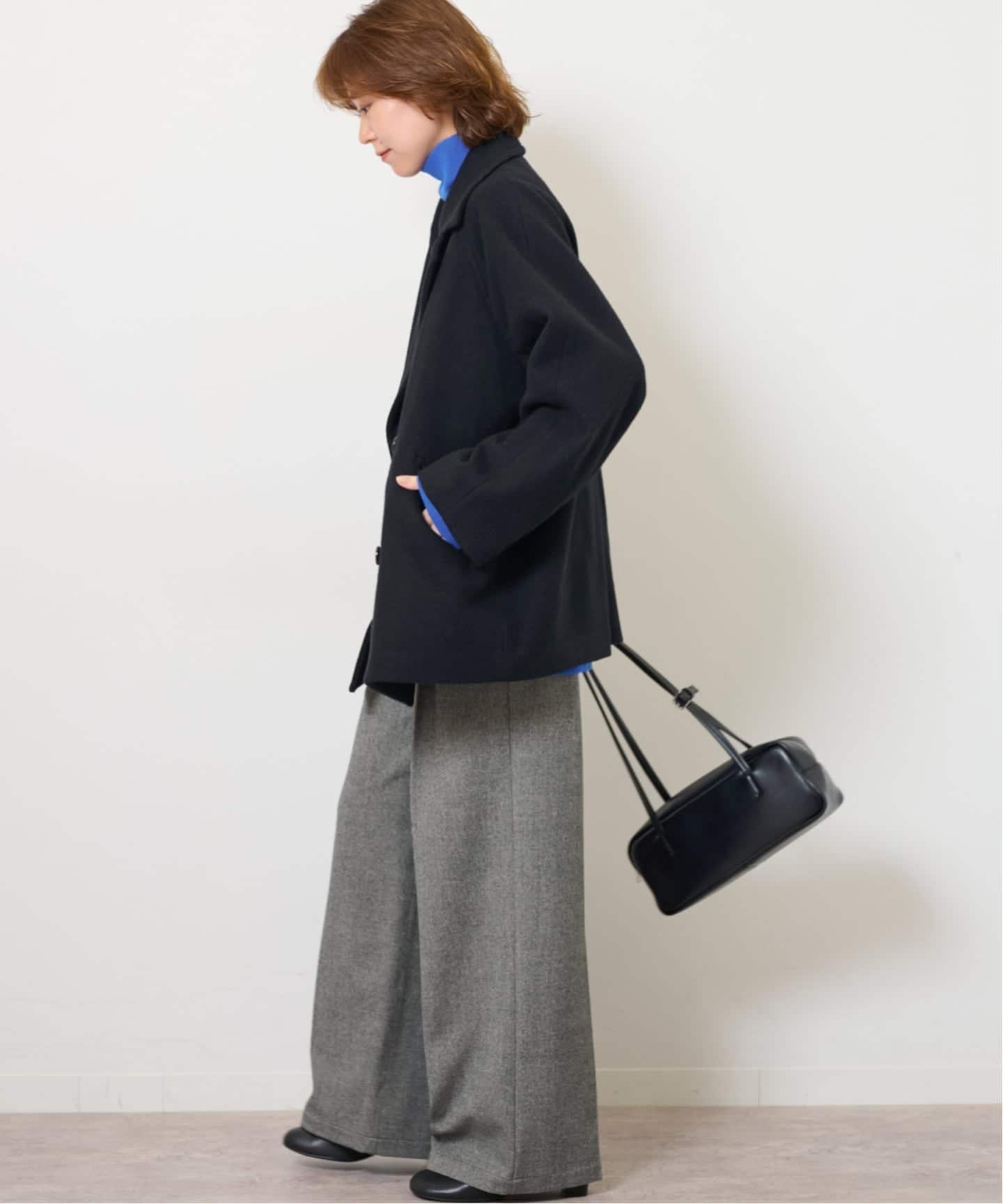 JOURNAL STANDARD relume｜《WEB限定》尾州ウールショートPコート