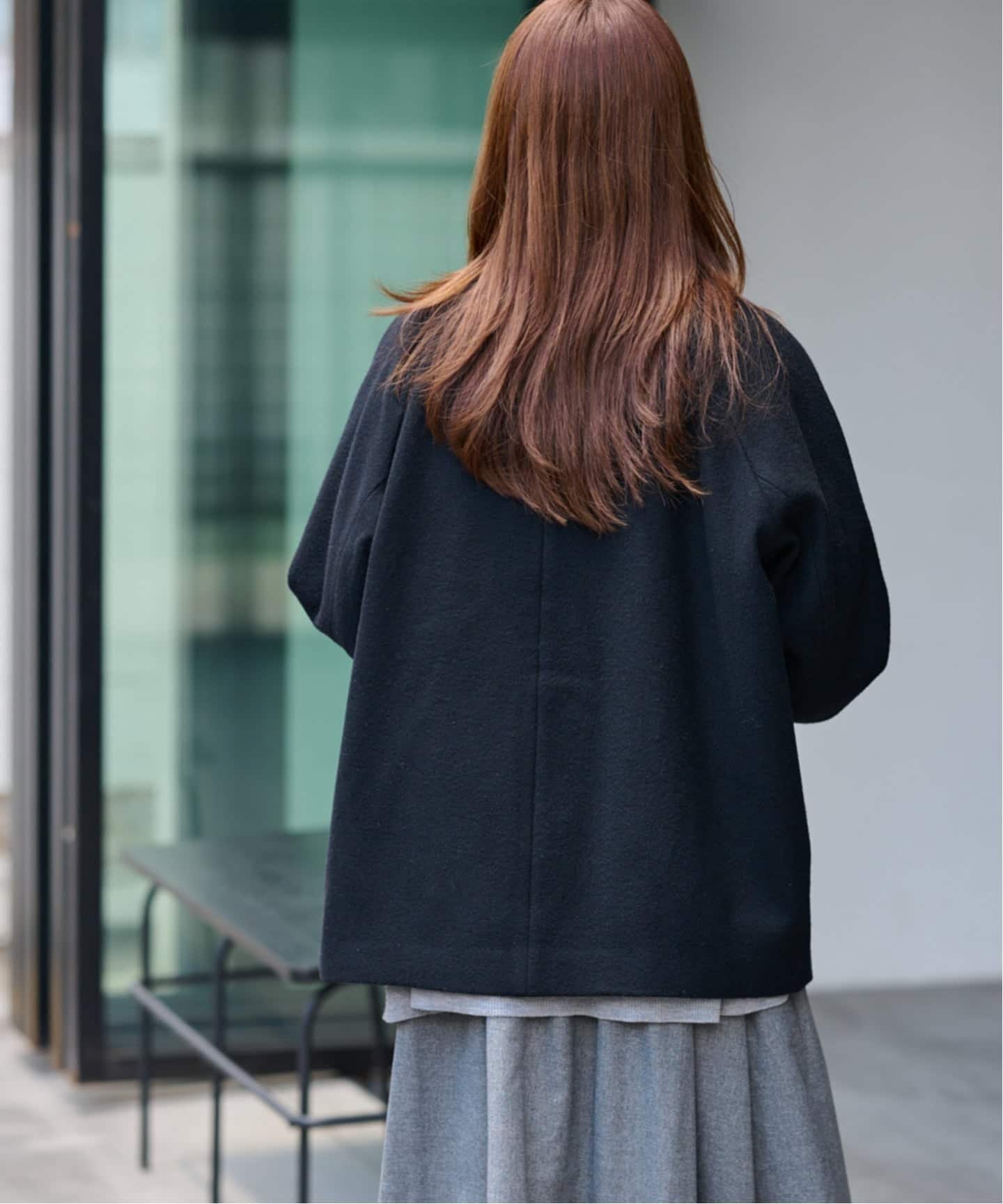 JOURNAL STANDARD relume｜《WEB限定》尾州ウールショートPコート