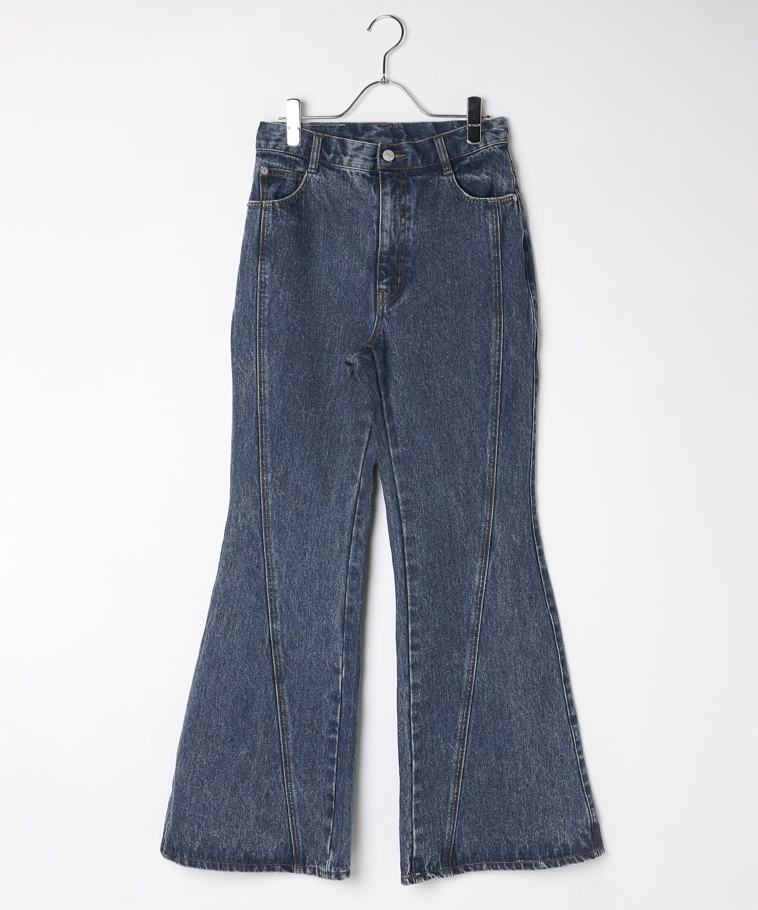 PAGEBOY｜【XS~Lサイズ展開】スリムレッグフレアデニム | Rakuten