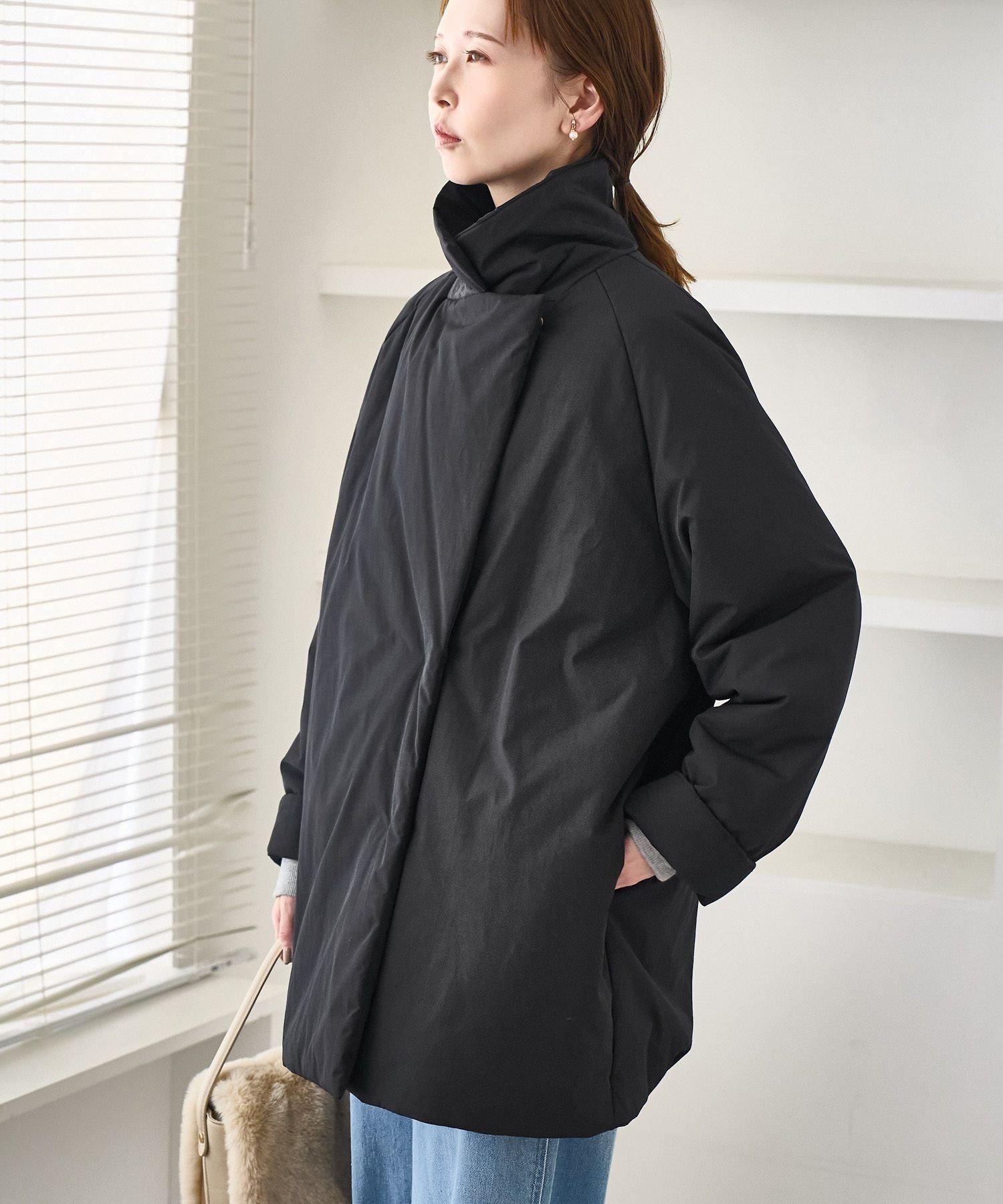 ROPE' PICNIC｜2WAY中綿テーラードコート | Rakuten Fashion(楽天