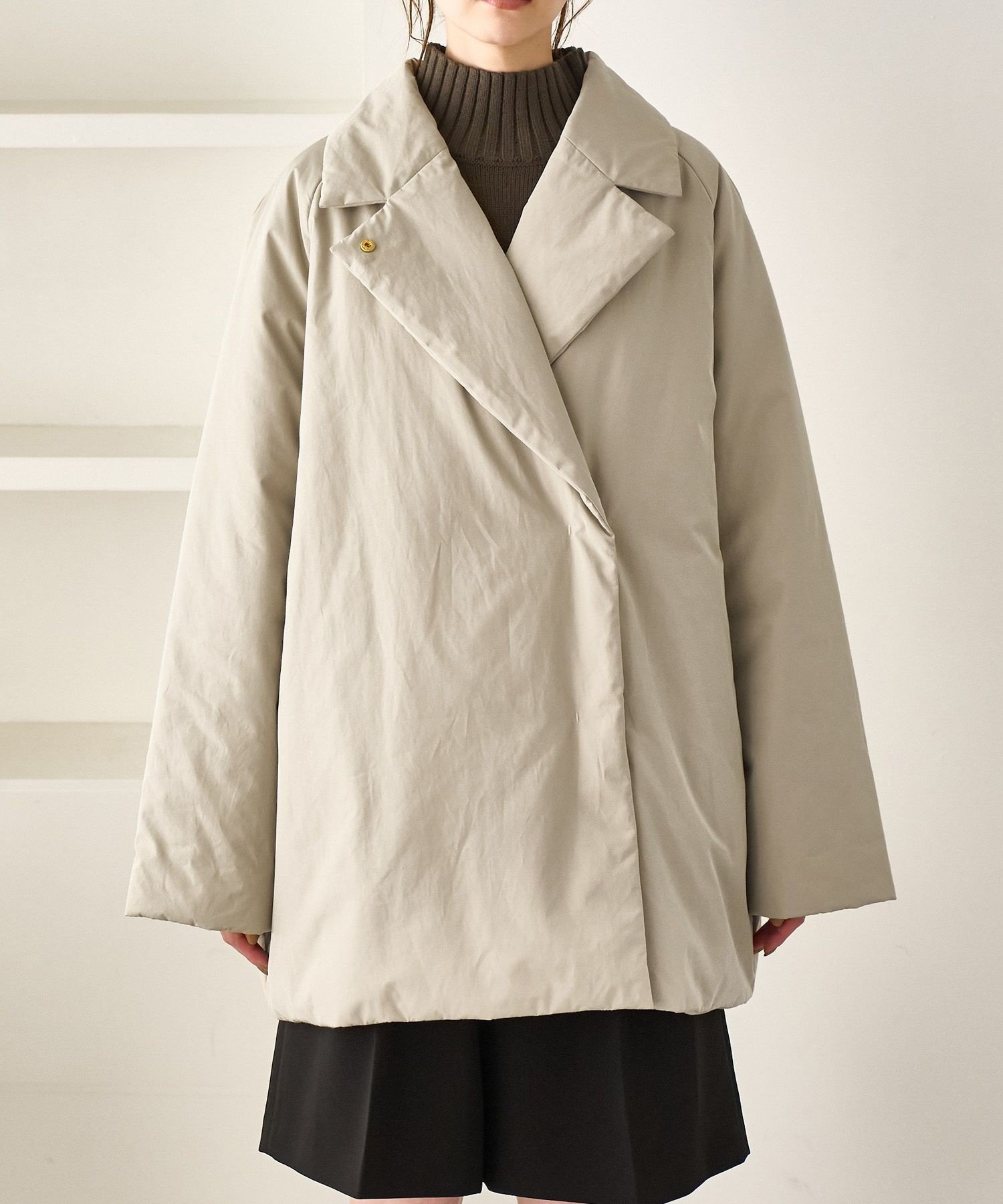 ROPE' PICNIC｜2WAY中綿テーラードコート | Rakuten Fashion(楽天