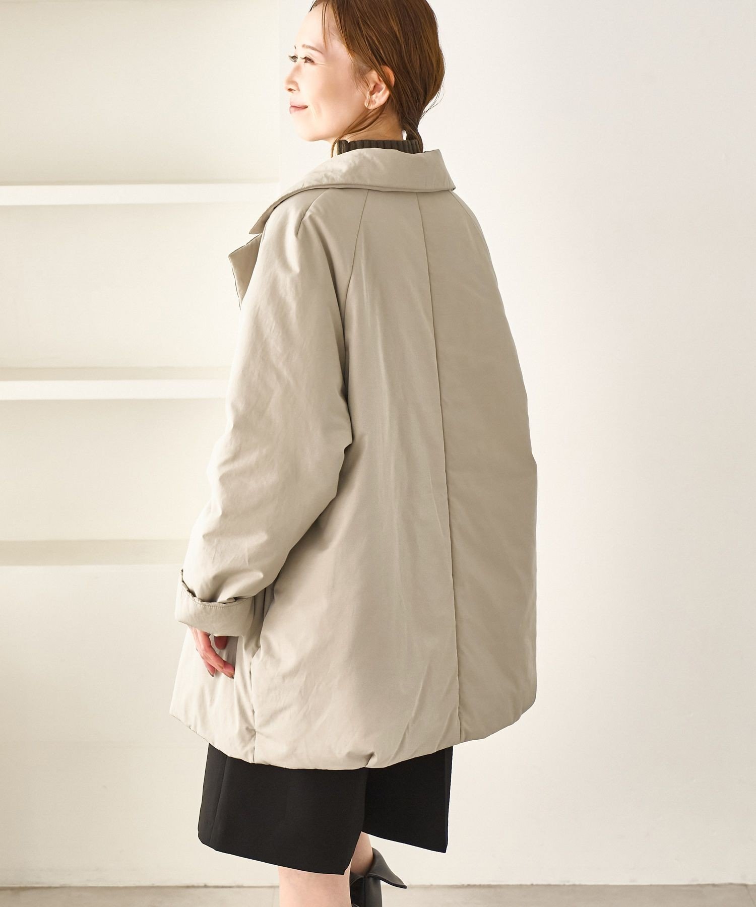 ROPE' PICNIC｜2WAY中綿テーラードコート | Rakuten Fashion(楽天