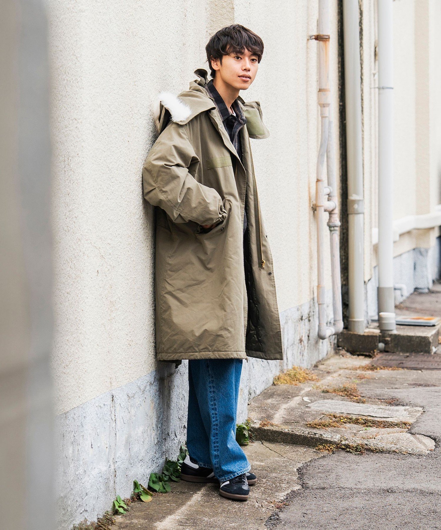 BEAMS OUTLET｜フード付き モッズコート | Rakuten Fashion(楽天