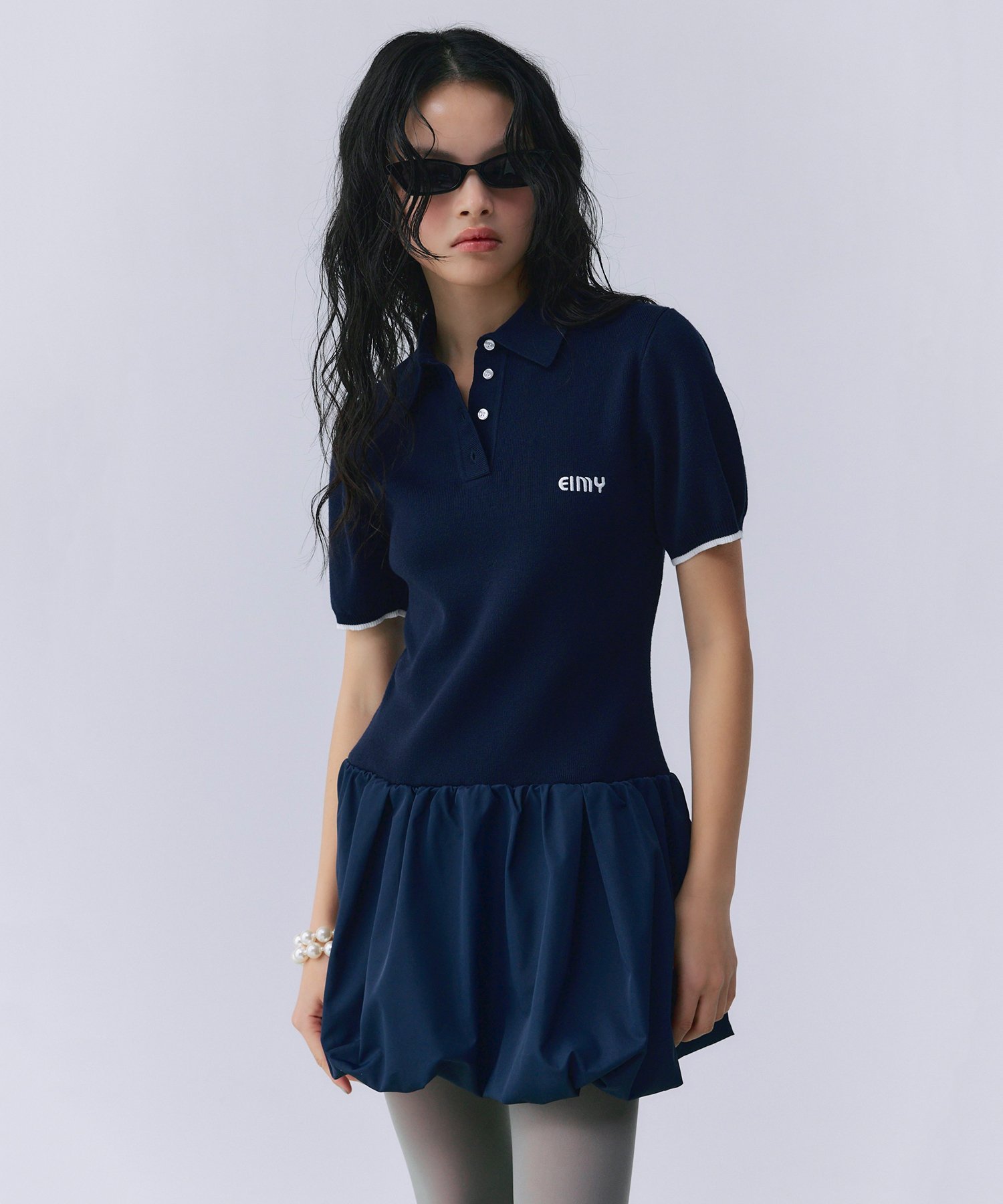 EIMY ISTOIRE｜Switchingロゴニットポロミニワンピース | Rakuten