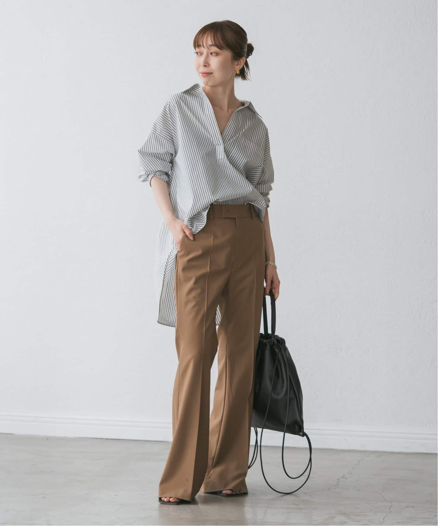 NOBLE｜イージーケアコットンスキッパーシャツ | Rakuten Fashion(楽天