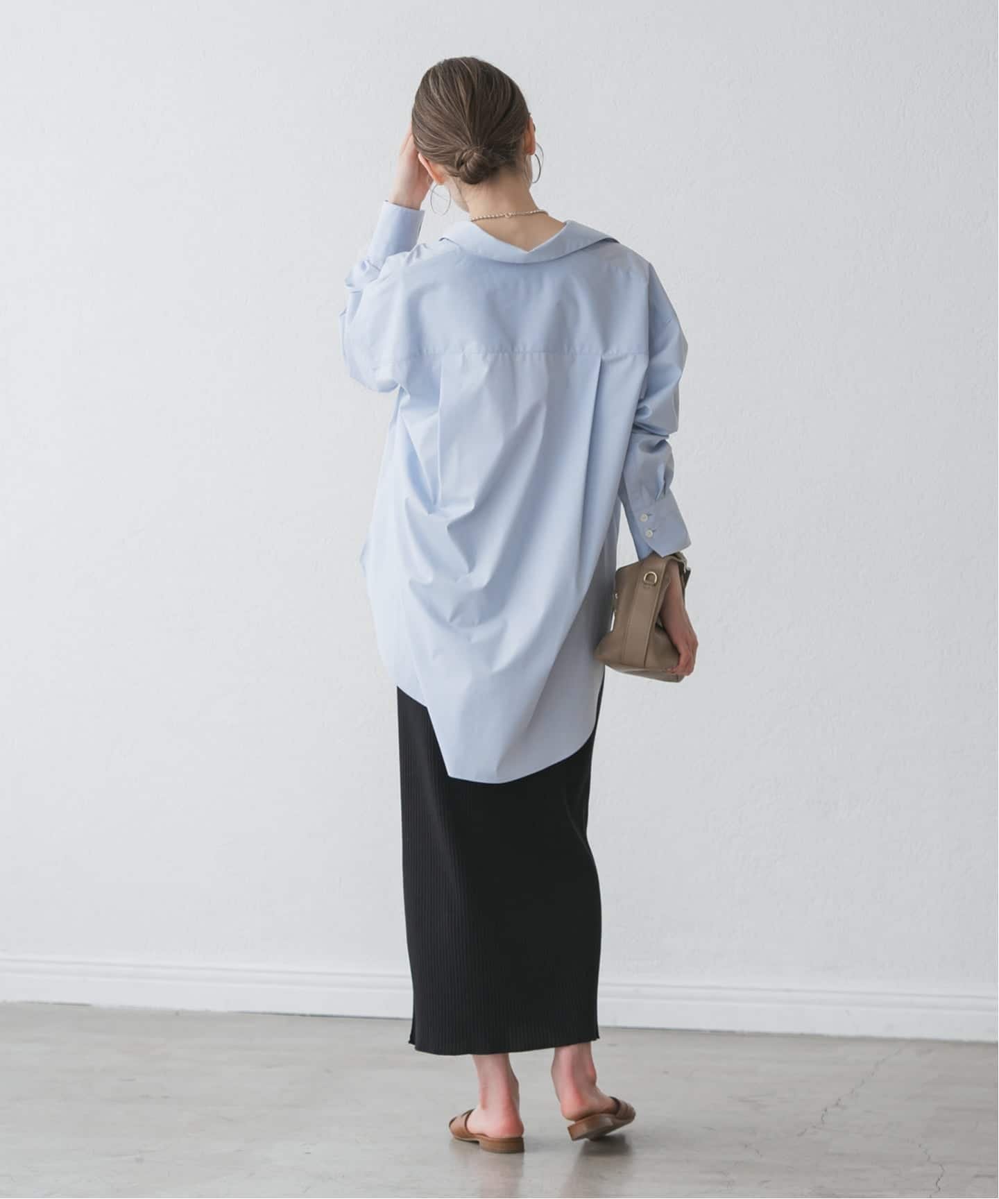 NOBLE｜イージーケアコットンスキッパーシャツ | Rakuten Fashion(楽天