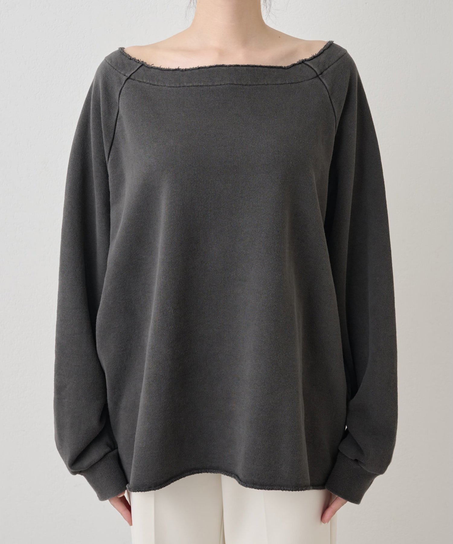 Whim Gazette｜オフショル裏毛プルオーバー | Rakuten Fashion(楽天