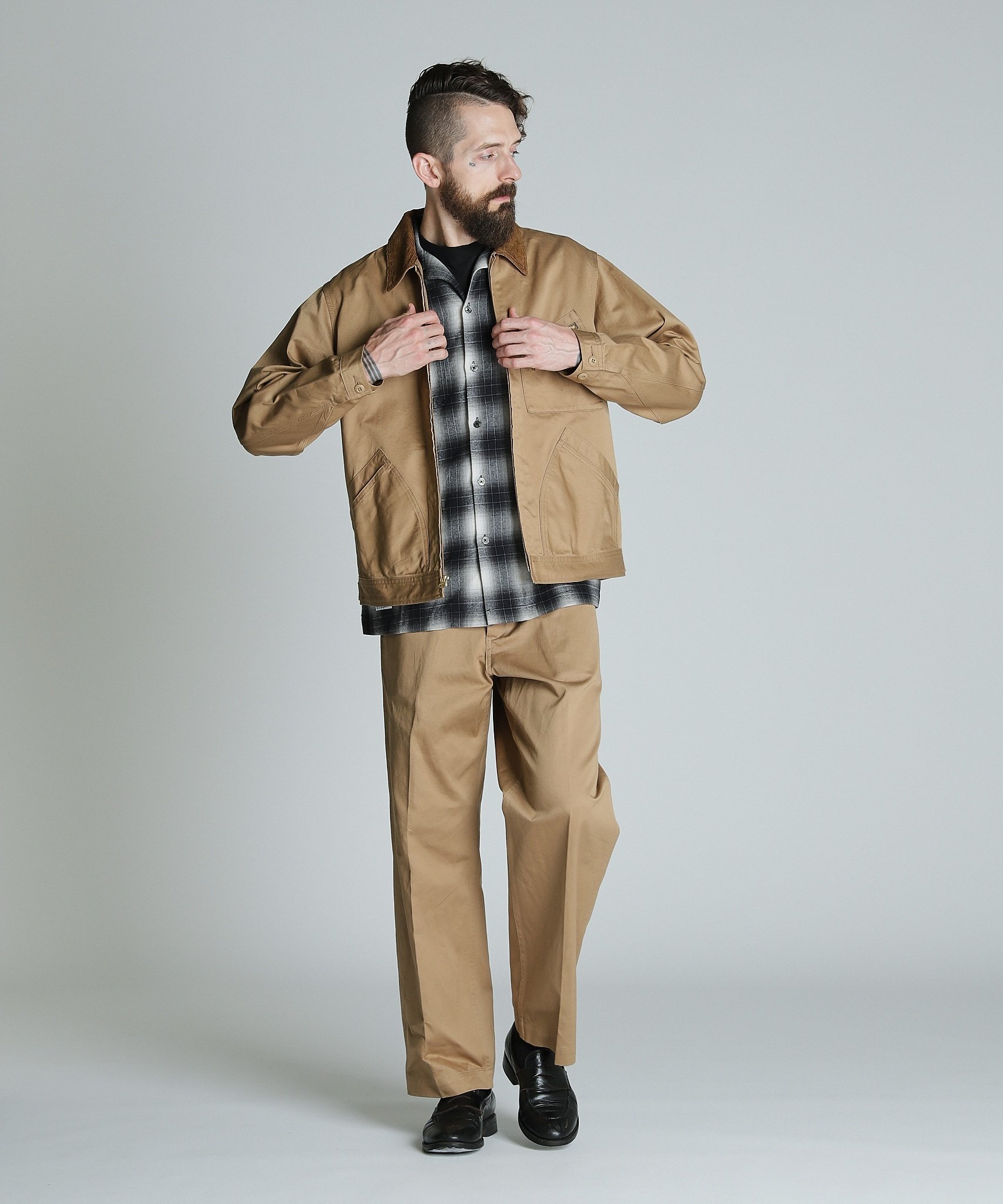 Schott｜CHINO WORK JACKET/チノ ワークジャケット | Rakuten Fashion