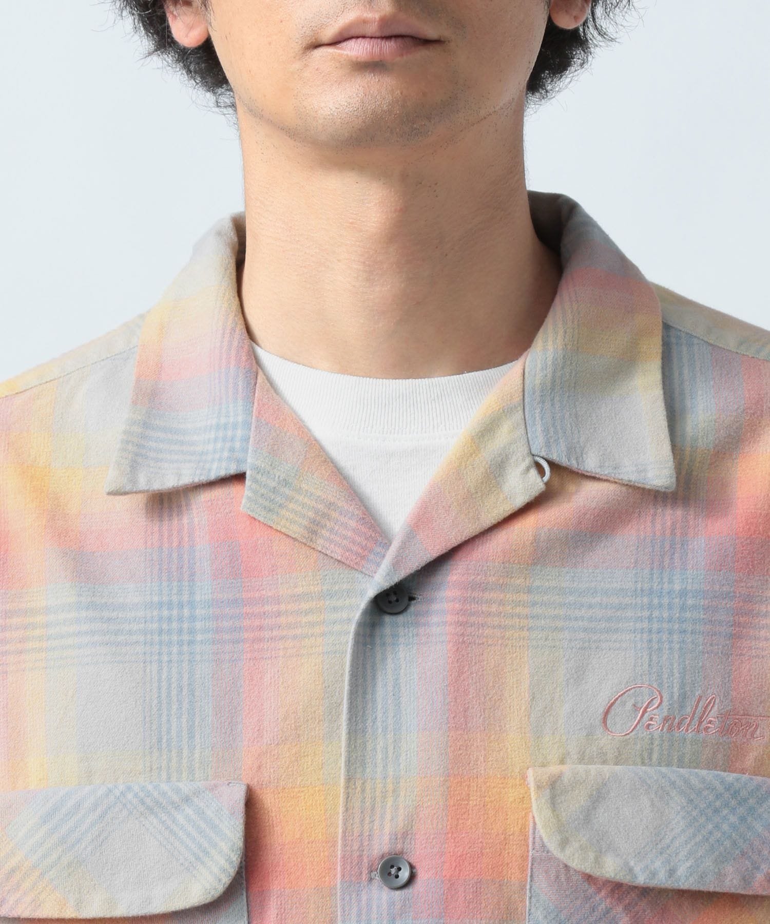BAYFLOW｜【PENDLETON(ペンドルトン)】別注オンブレオープンカラー
