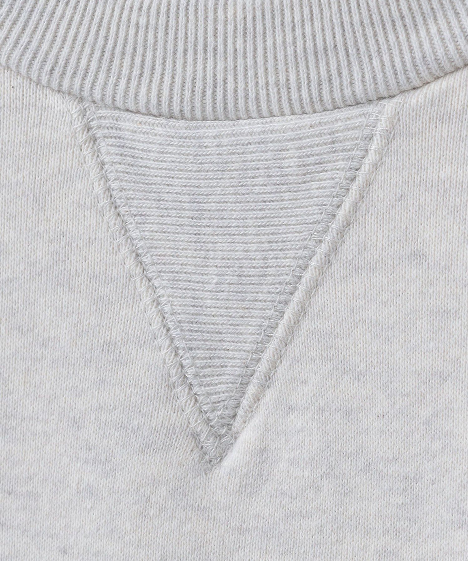 本日SALE！6 ROKUコットンウラケカラーステッチクルーネックプルオーバー 6(ROKU)＞コットンウラケ カラーステッチ クルーネック プルオーバー 25SS