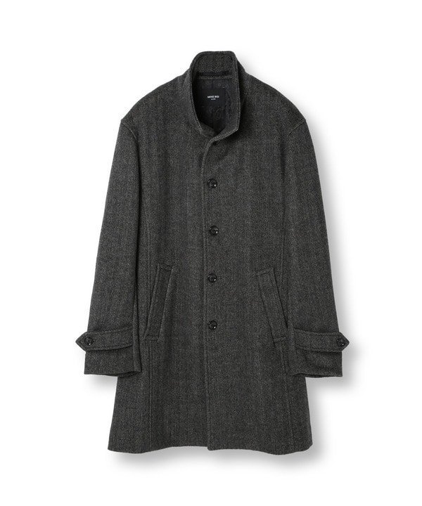MEN'S BIGI｜スーパー140ウールビーバーヘリンボーンコート | Rakuten