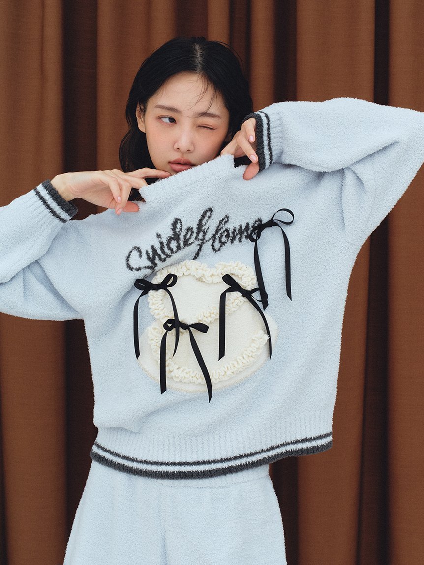 SNIDEL HOME｜【WEB限定】【セット商品】リボンケーキジャガードニット